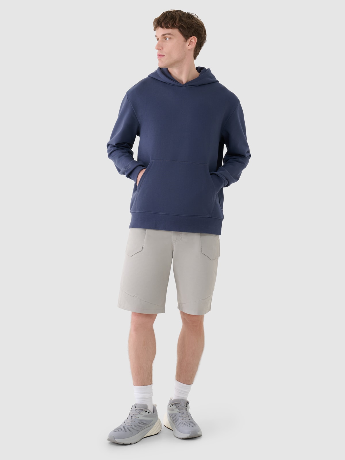 4F Spodenki casual męskie - szare 3XL