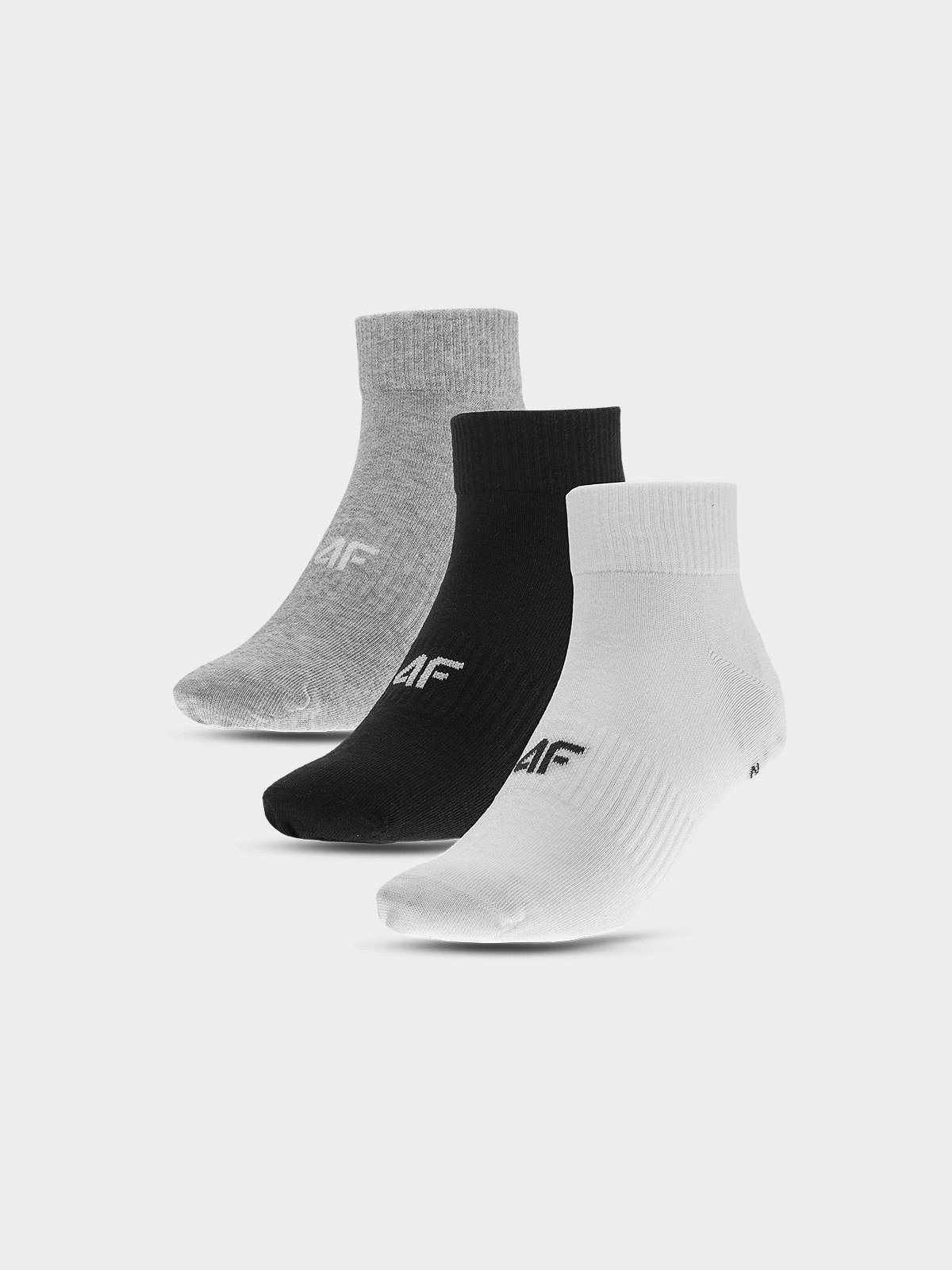 4F Skarpetki casual za kostkę (3-pack) męskie - multikolor 35-38