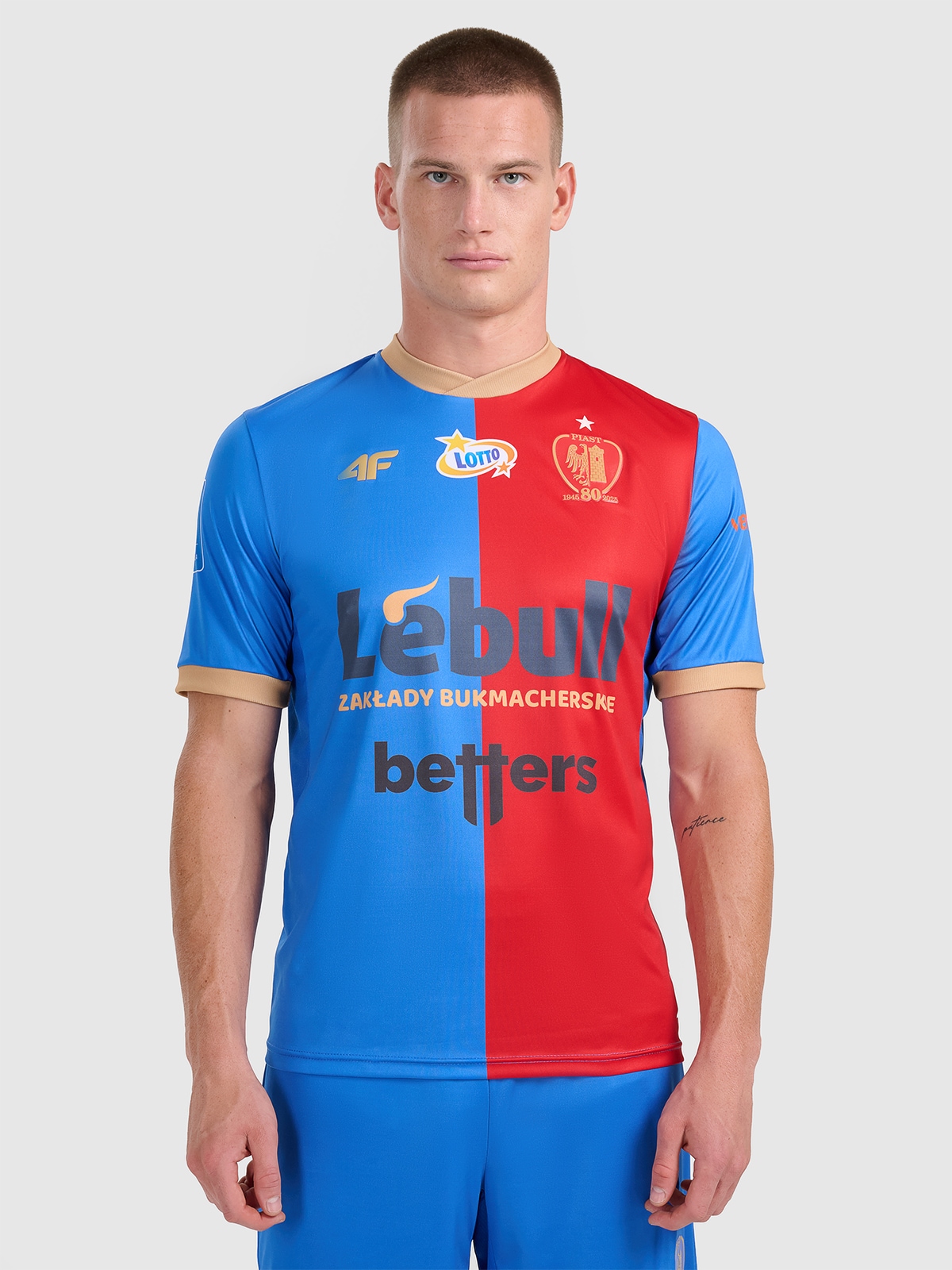 4F Trzecia koszulka klubowa z sezonu 2025/26 męska 4F x Stal Mielec - czarna S