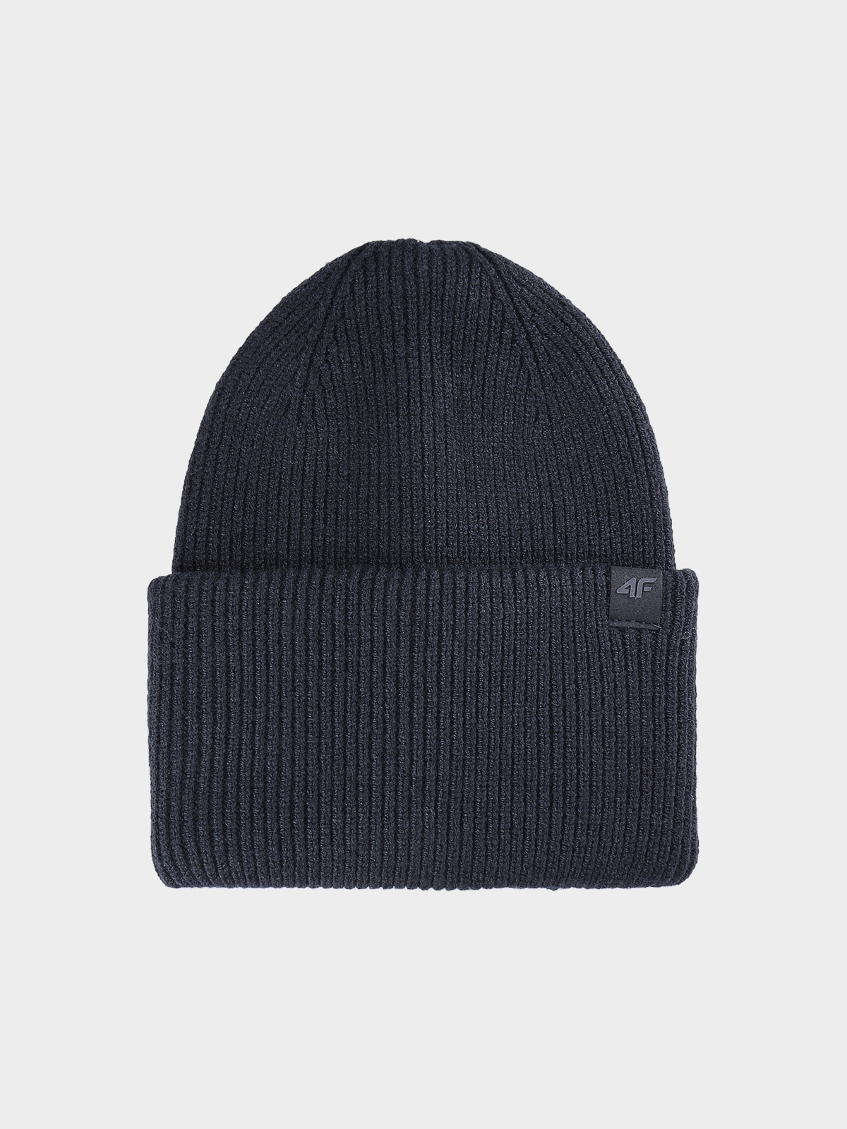 4F Czapka beanie uniseks - czarna Uniwersalny
