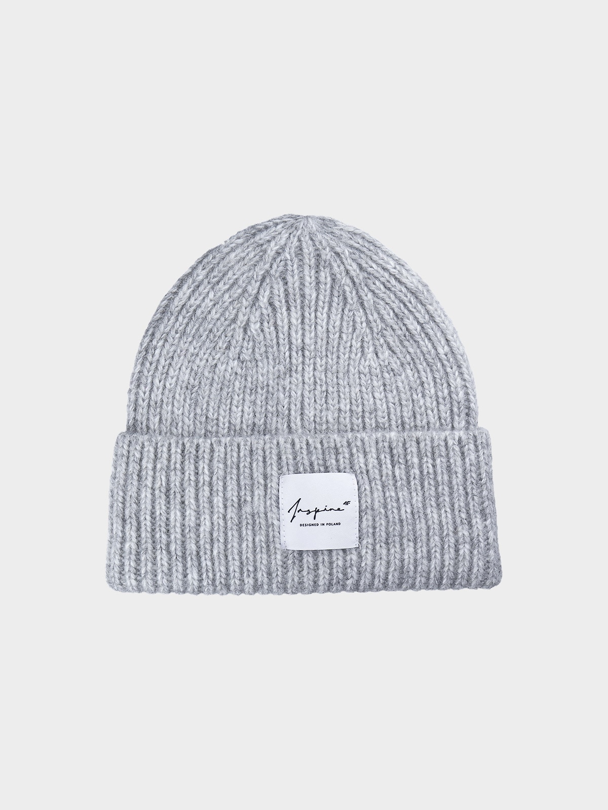 4F Czapka zimowa damska - szara S