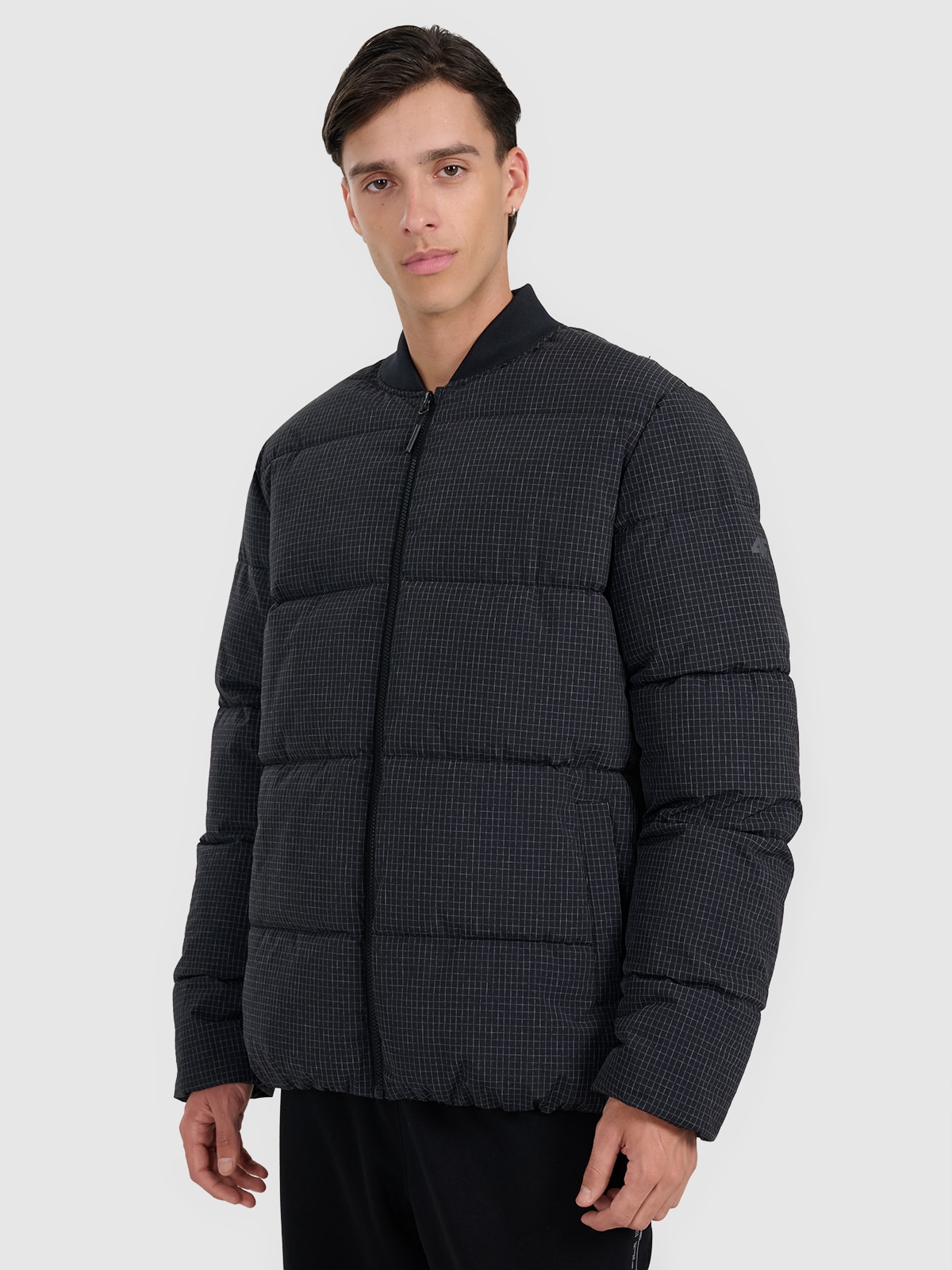 4F Kurtka puchowa z wypełnieniem syntetycznym męska - czarna L