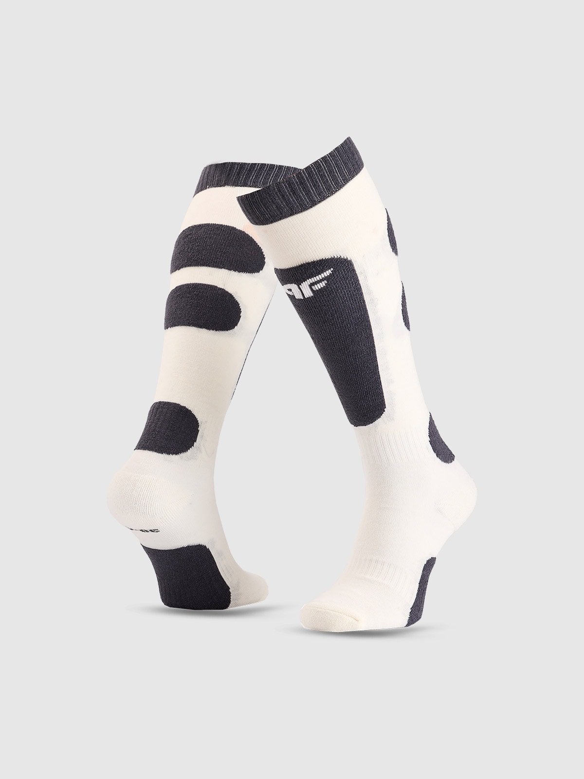 4F Skarpety narciarskie dziecięce - białe 38-40