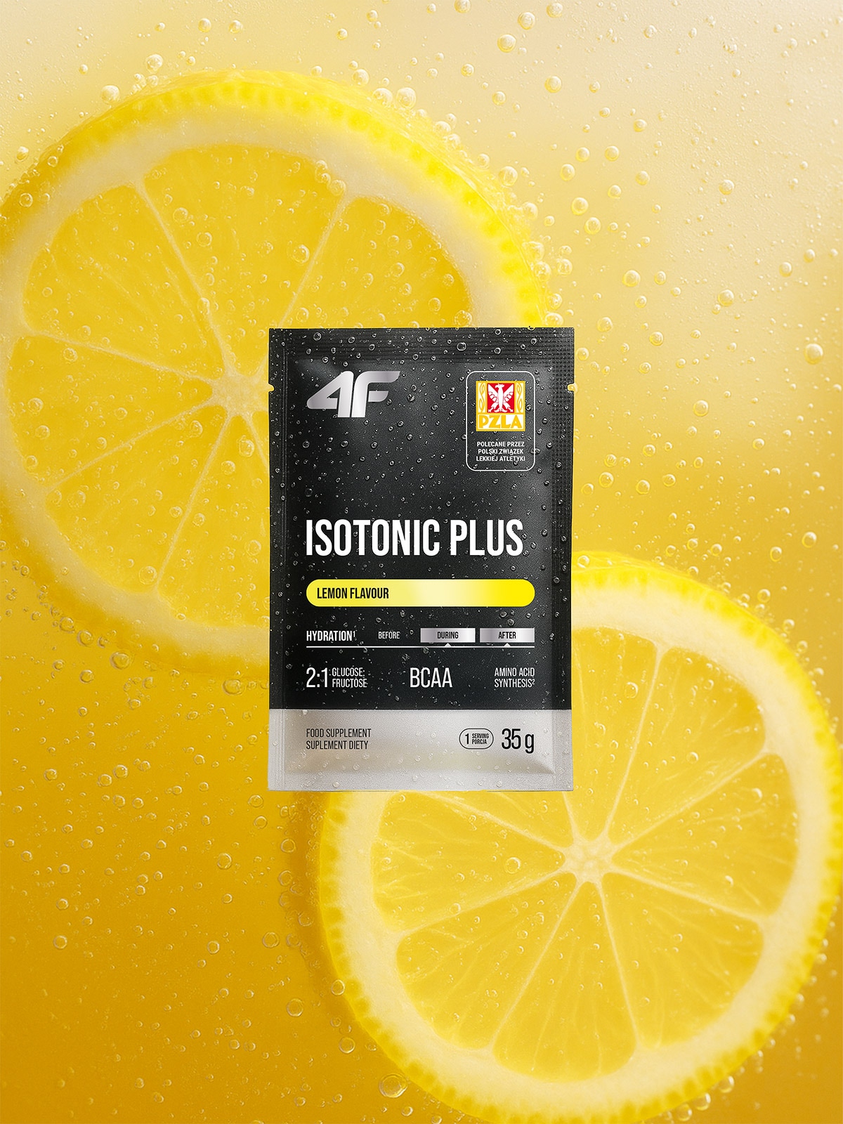 4F Koncentrat napoju izotonicznego - suplement diety (35g) cytryna 35 G