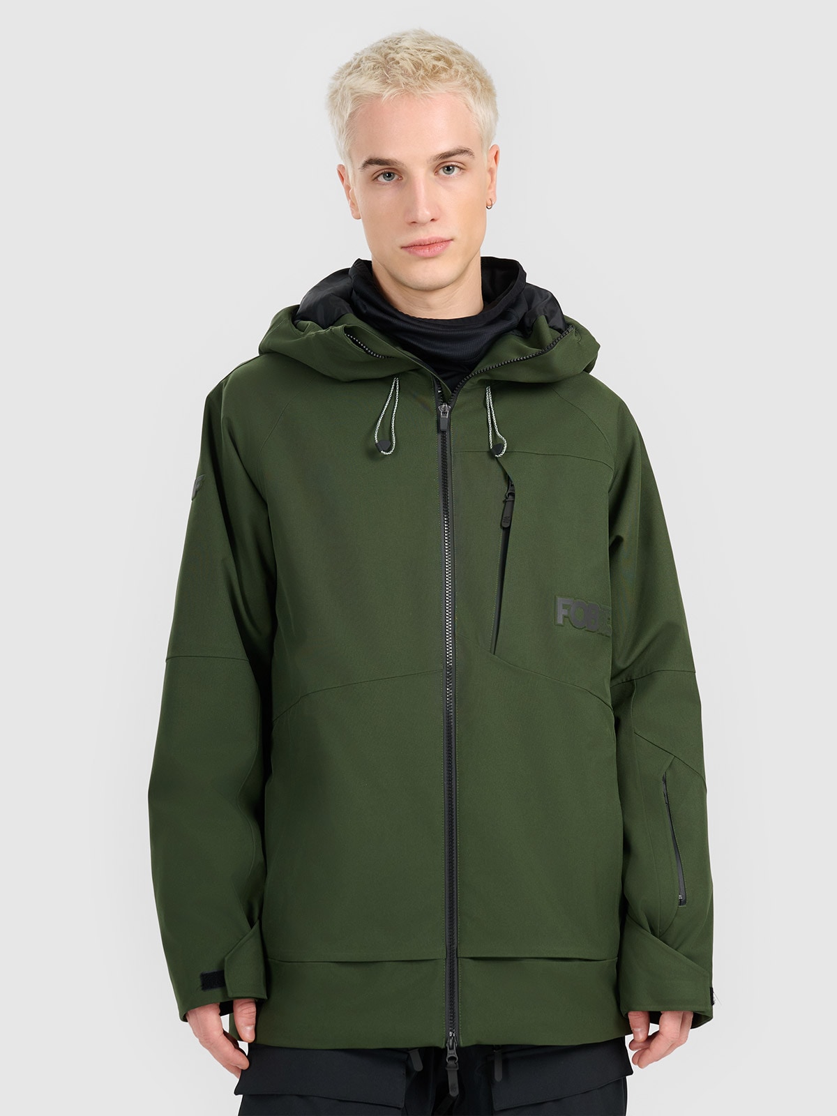 4F Kurtka snowboardowa membrana 15000 męska - khaki M