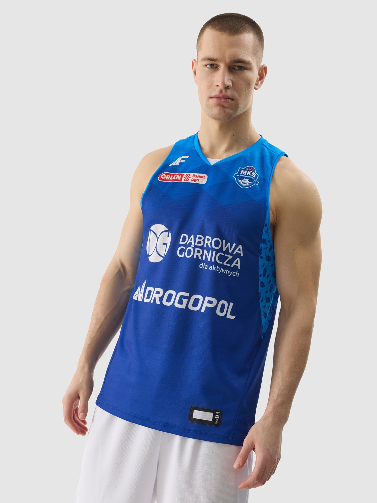 4F Tank top replika wyjazdowy z sezonu 2023/24 męski 4F x MKS Dąbrowa Górnicza - multikolor M