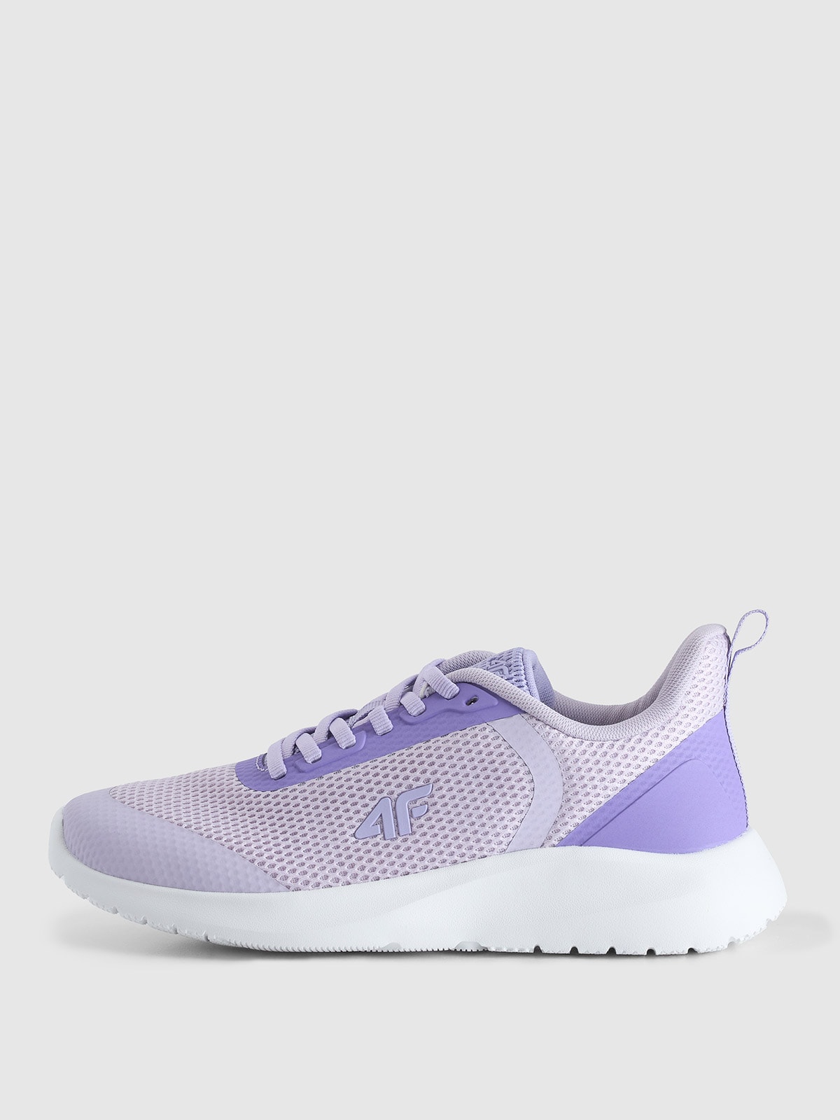 4F Buty sportowe z przewiewną cholewką dziecięce - fioletowe 38
