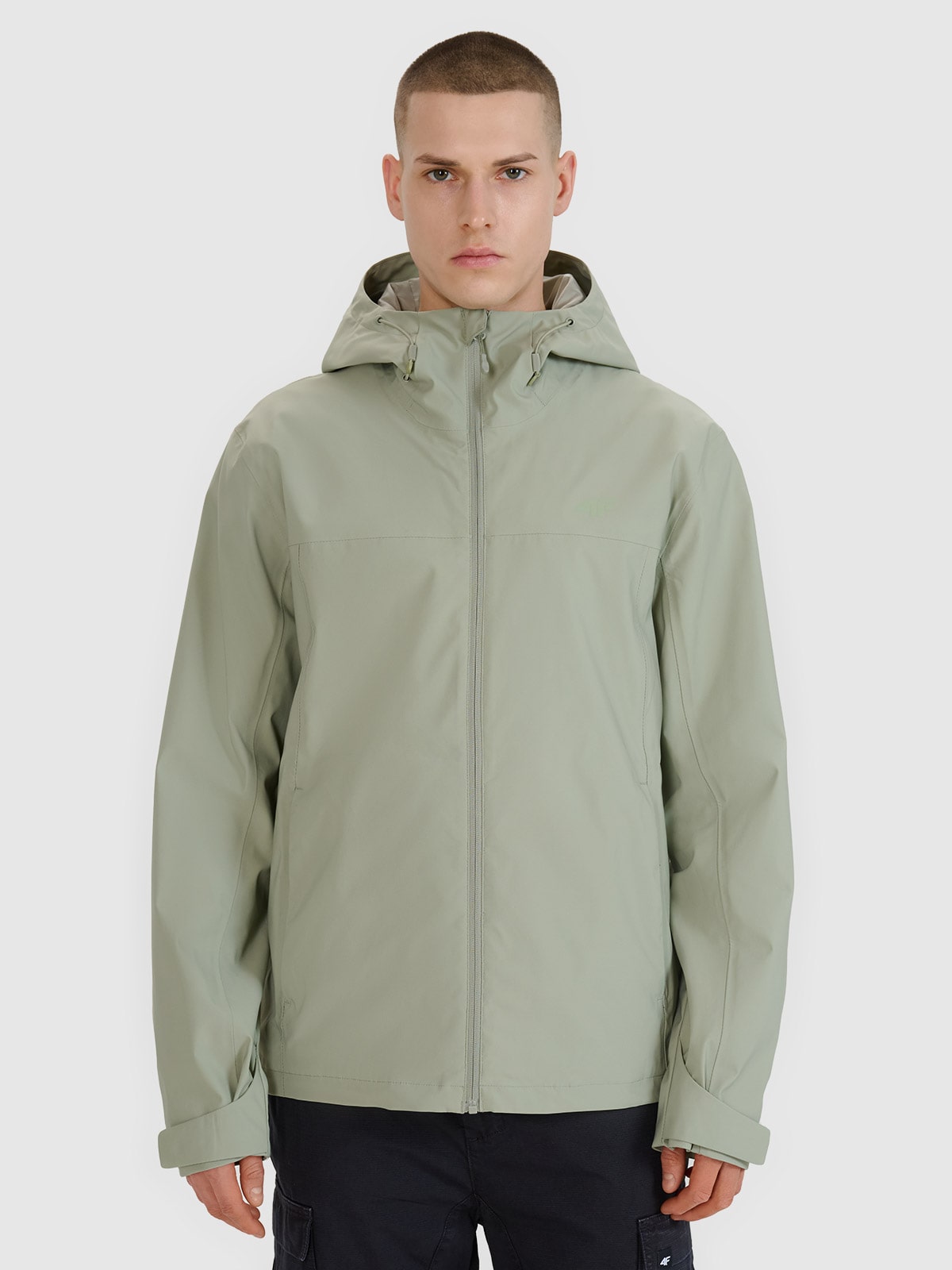 4F Kurtka przejściowa membrana 5000 męska - oliwkowa/khaki XL
