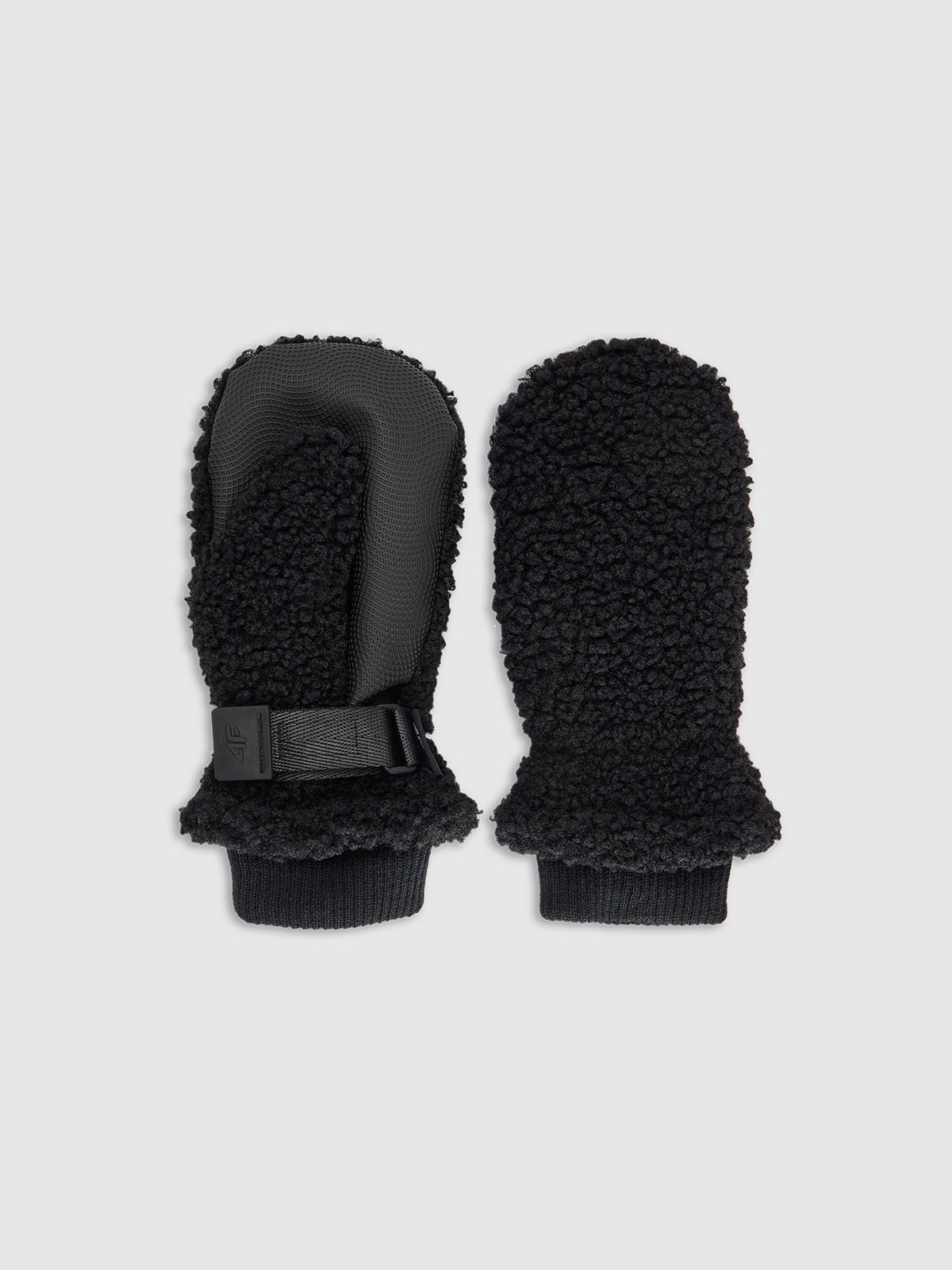 4F Rękawiczki z jednym palcem dziecięce - czarne S/M