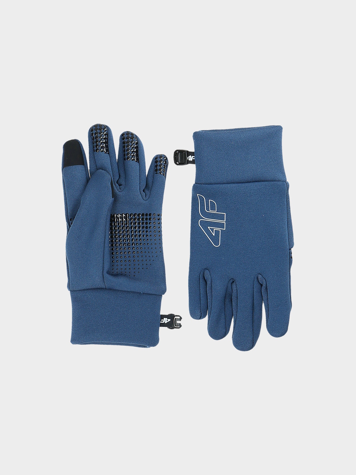 4F Rękawiczki dzianinowe Touch Screen dziecięce - granatowe L/XL