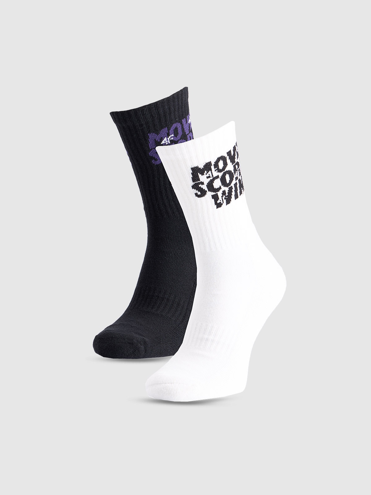 4F Skarpety casual za kostkę (2-pack) damskie - multikolor 39-42