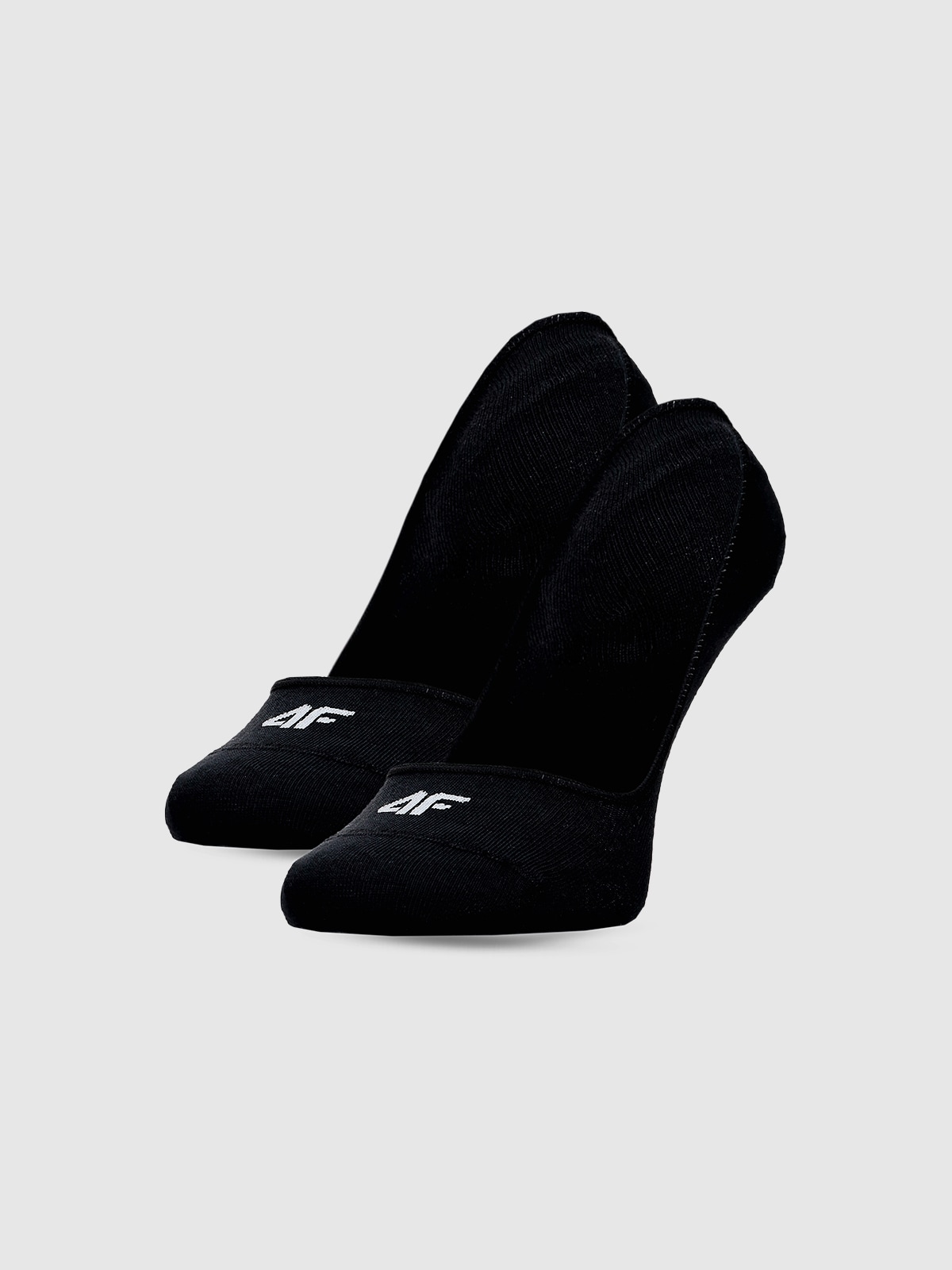 4F Skarpetki casual niewidoczne (2-pack) damskie - czarne 35-38