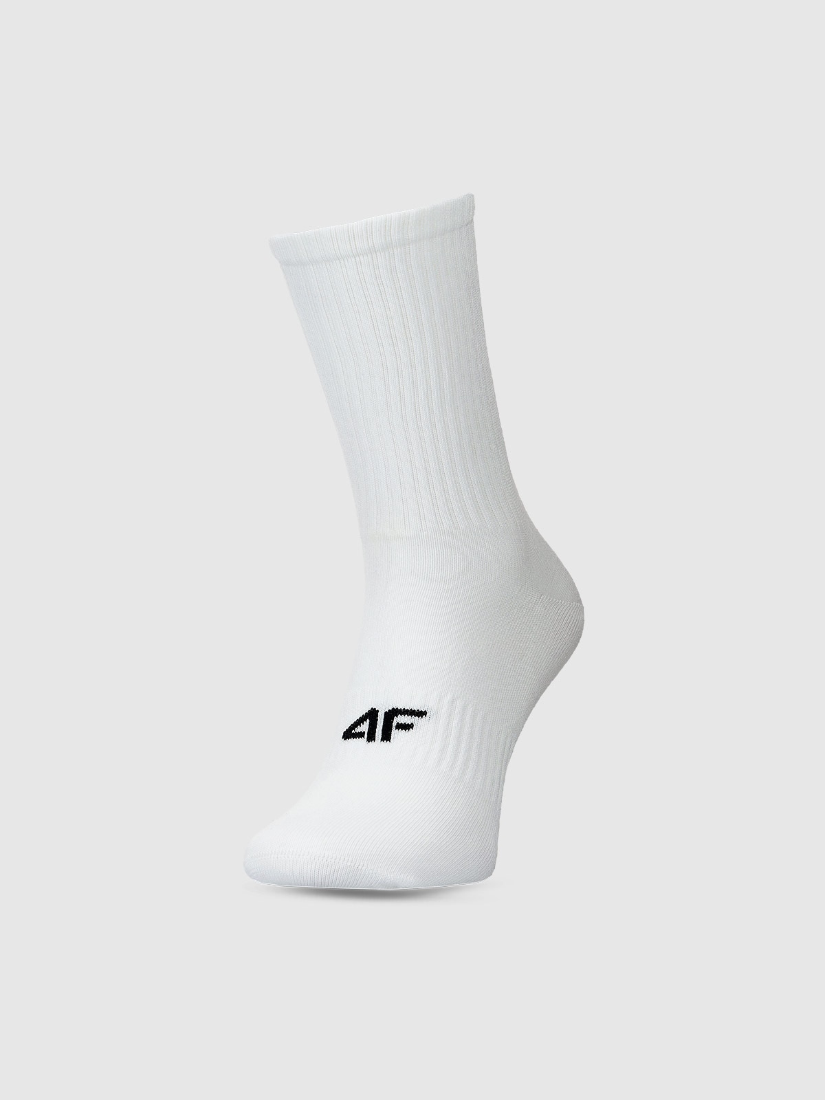 4F Skarpetki casual do połowy łydki (3-pack) męskie - białe 43-46