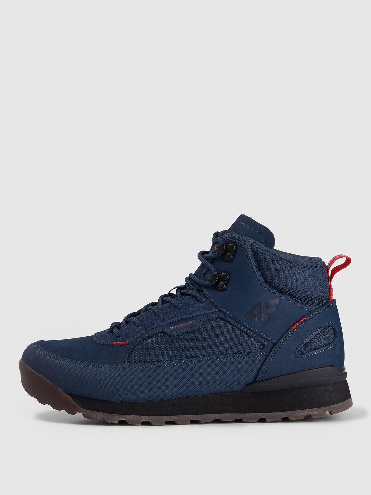 4F Buty przejściowe HEX skórzane męskie - granatowe 46