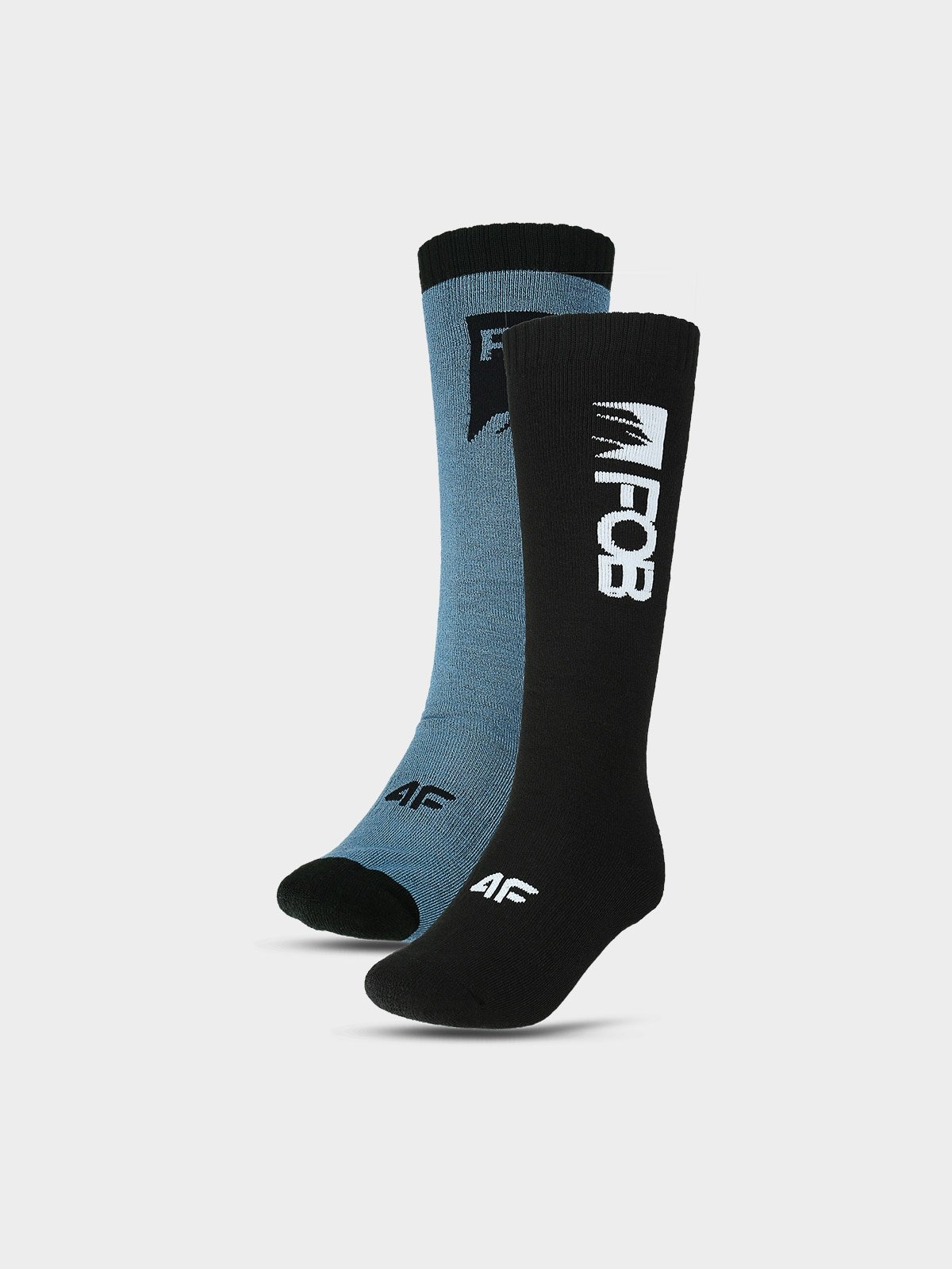 4F Skarpety snowboardowe męskie - multikolor 39-42