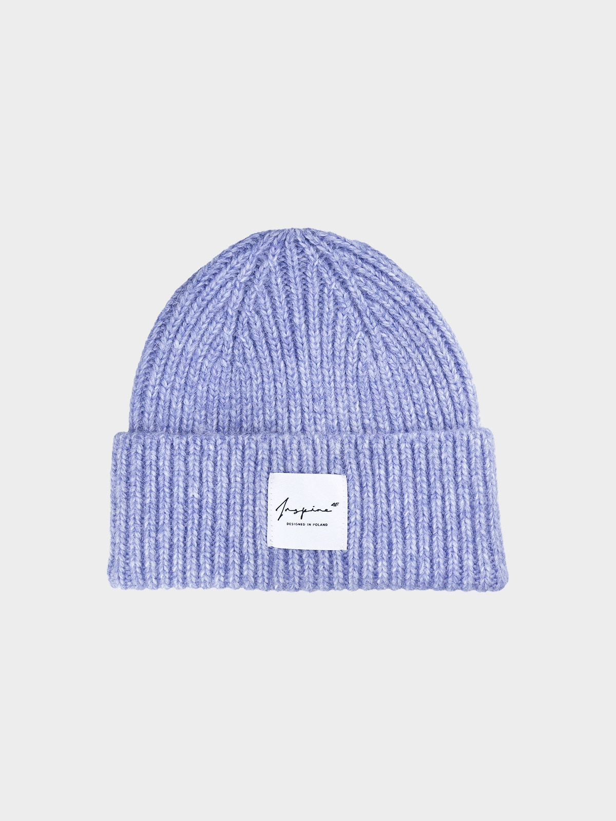 4F Czapka zimowa damska - niebieska S