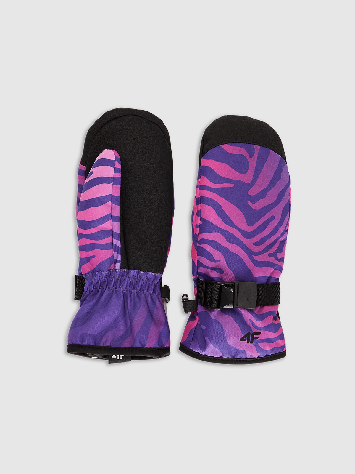 4F Rękawiczki narciarskie Thinsulate dziewczęce - multikolor XL