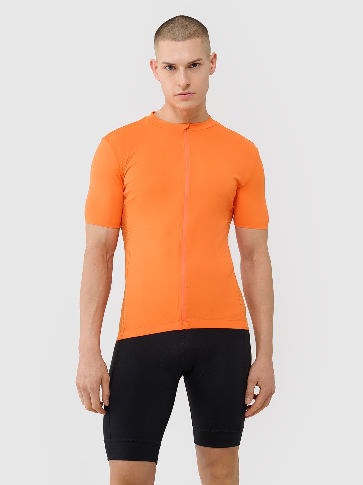 4F Koszulka rowerowa męska - pomarańczowa M