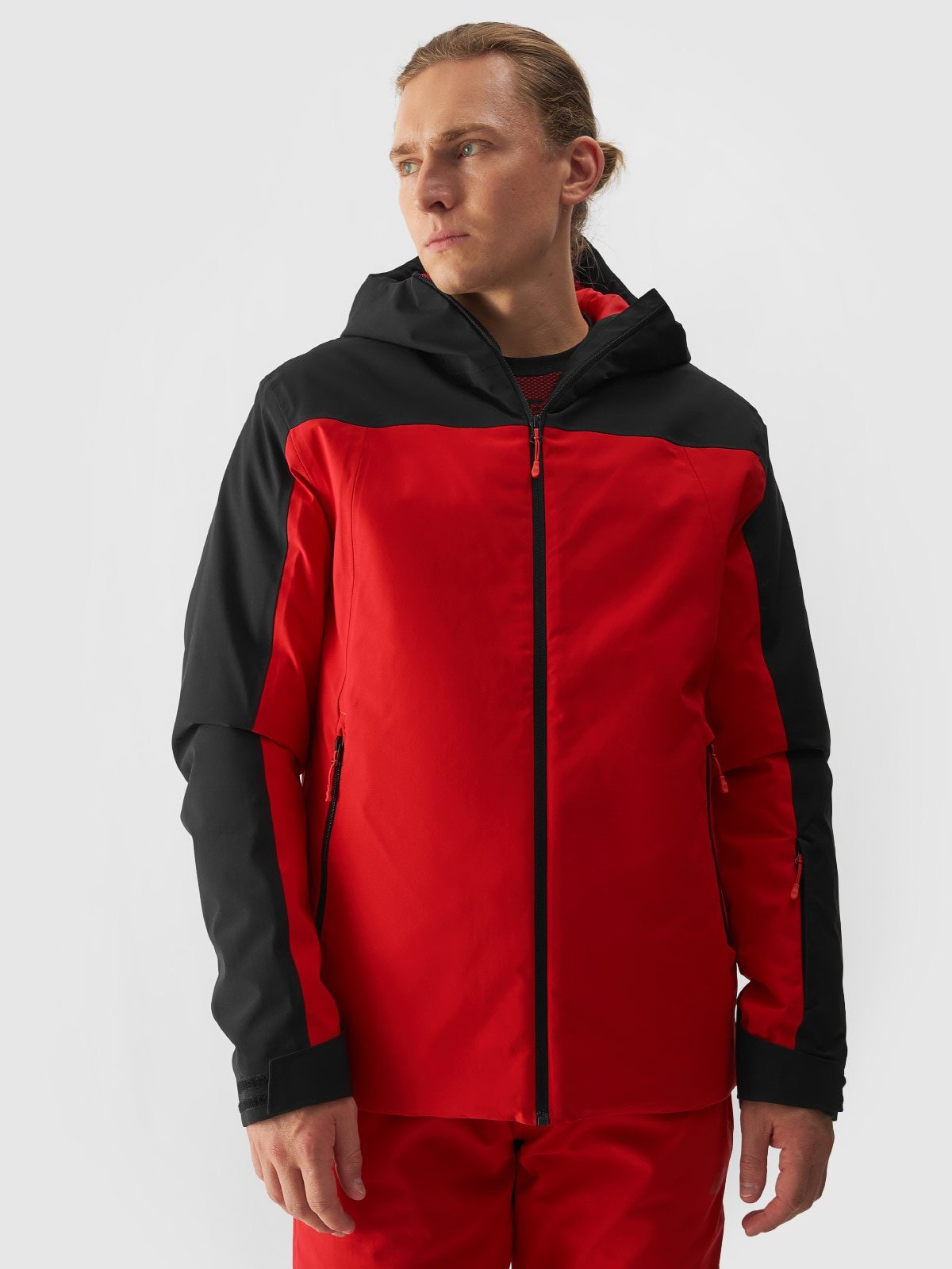 4F Kurtka narciarska membrana 5000 męska - czerwona XXL