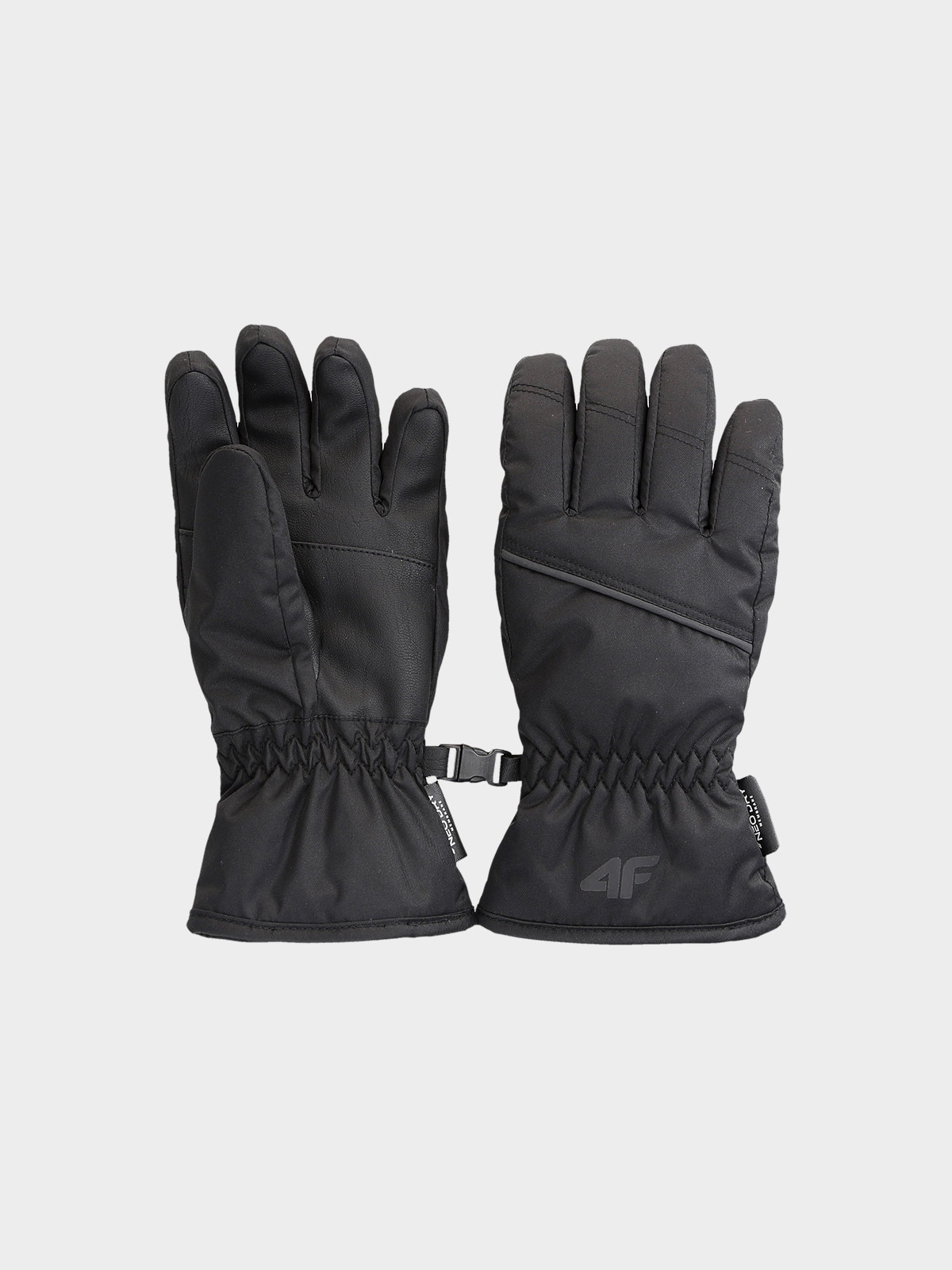 4F Rękawiczki narciarskie dziecięce - czarne L