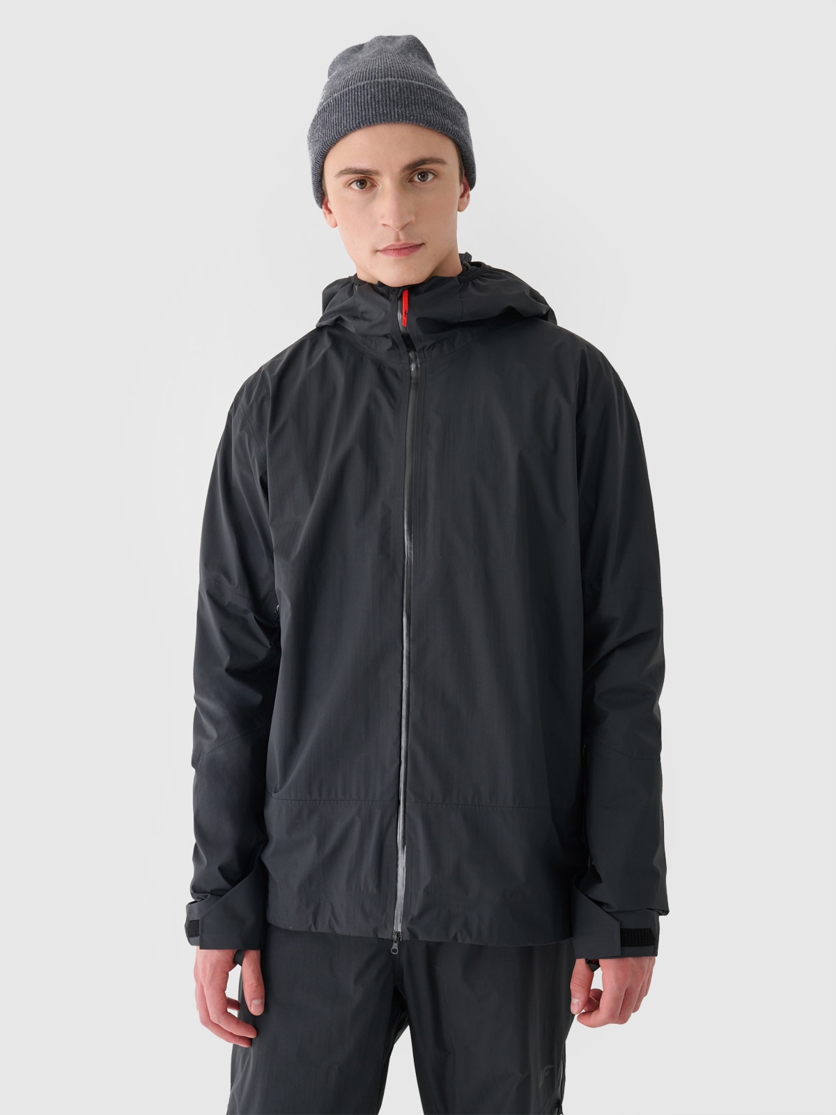 4F Kurtka trekkingowa membrana 20000/40000 męska - czarna M