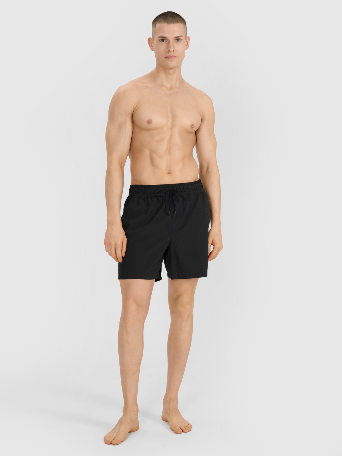 4F Spodenki plażowe męskie - czarne XXL