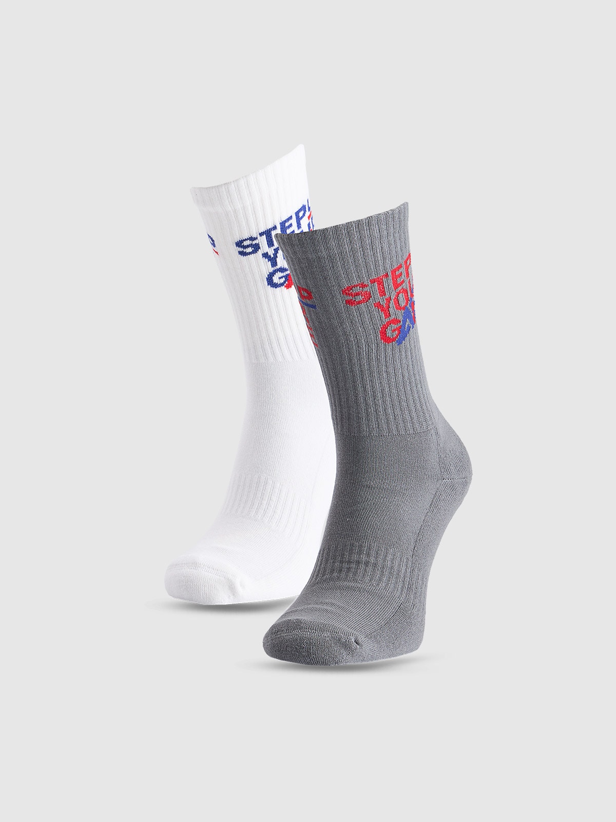 4F Skarpety casual za kostkę (2-pack) męskie - multikolor 43-46