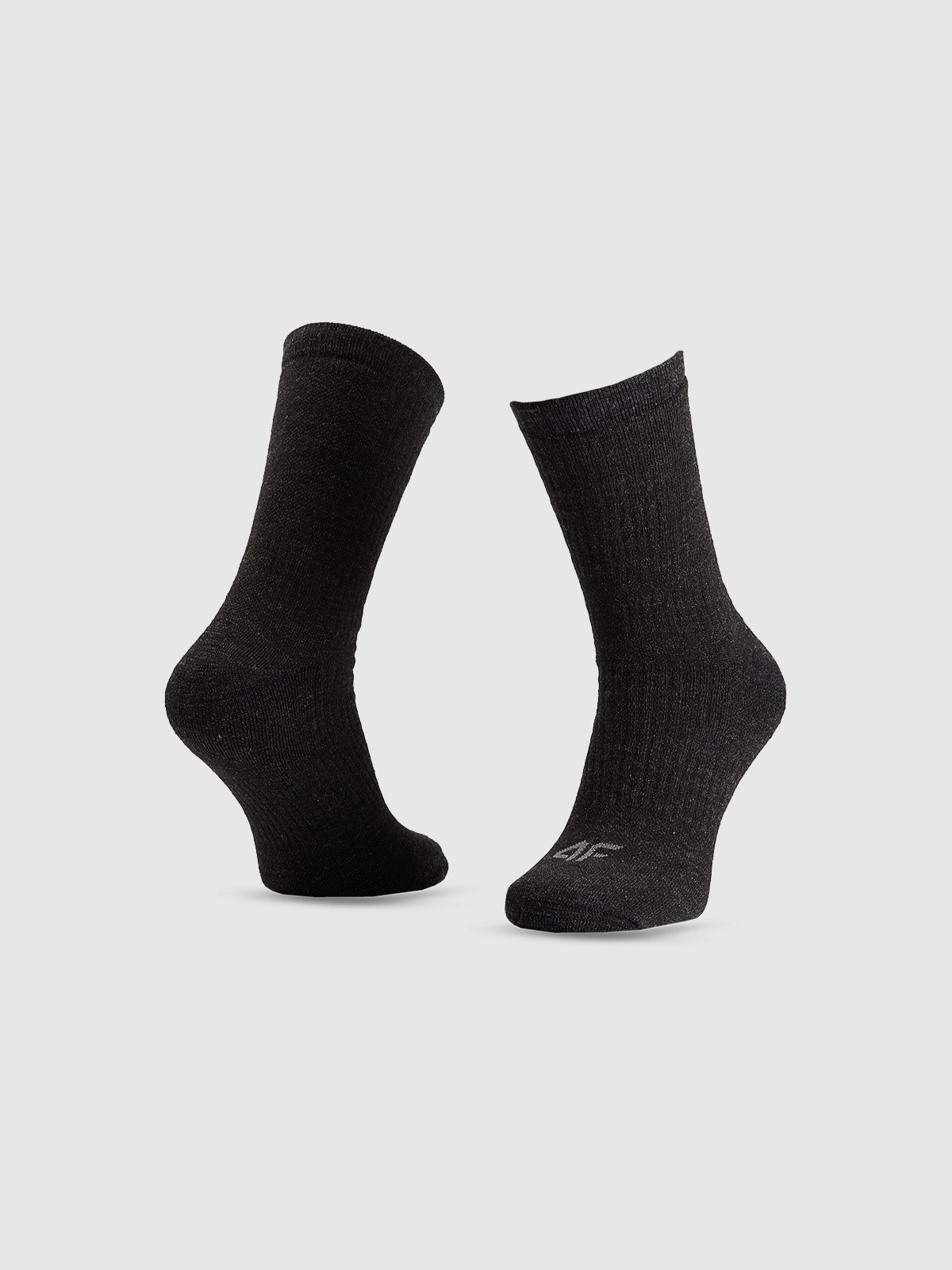 4F Skarpetki trekkingowe za kostkę męskie - czarne 43-46