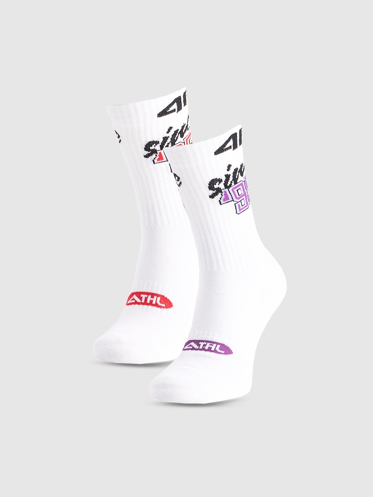 4F Skarpety casual za kostkę (2-pack) damskie - multikolor 39-42