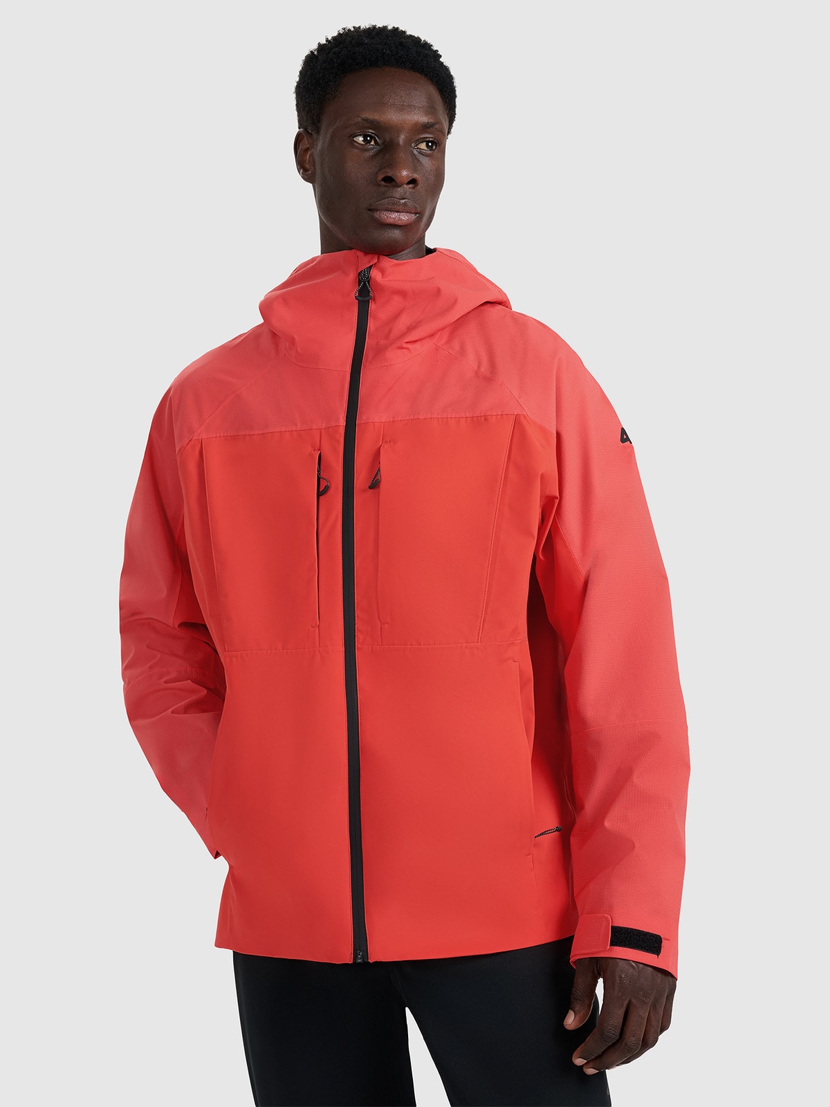 4F Kurtka trekkingowa membrana 10000 męska - pomarańczowa XXL