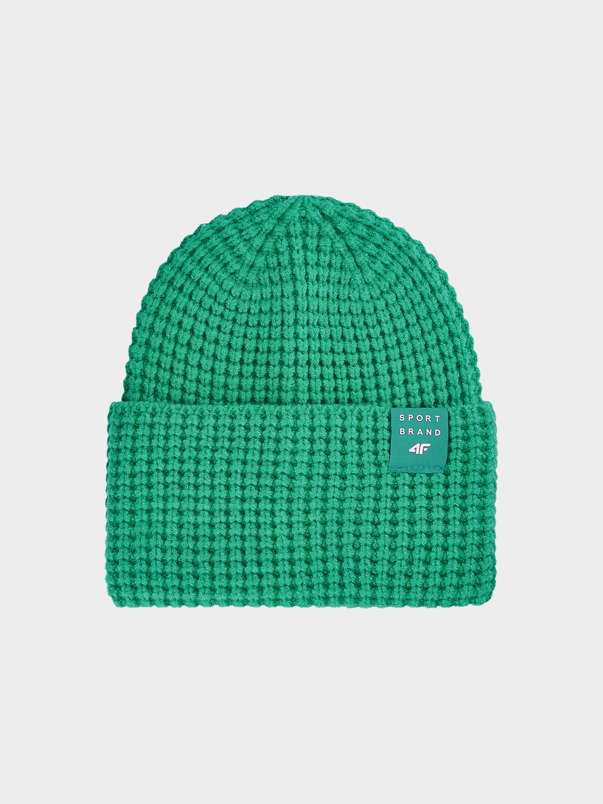 4F Czapka zimowa dziewczęca - zielona Uniwersalny