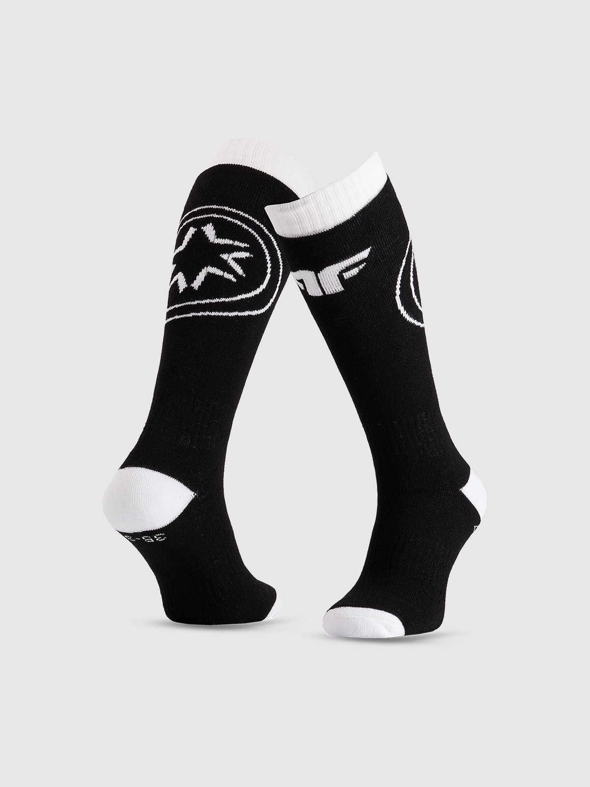 4F Skarpety narciarskie chłopięce - czarne 35-37