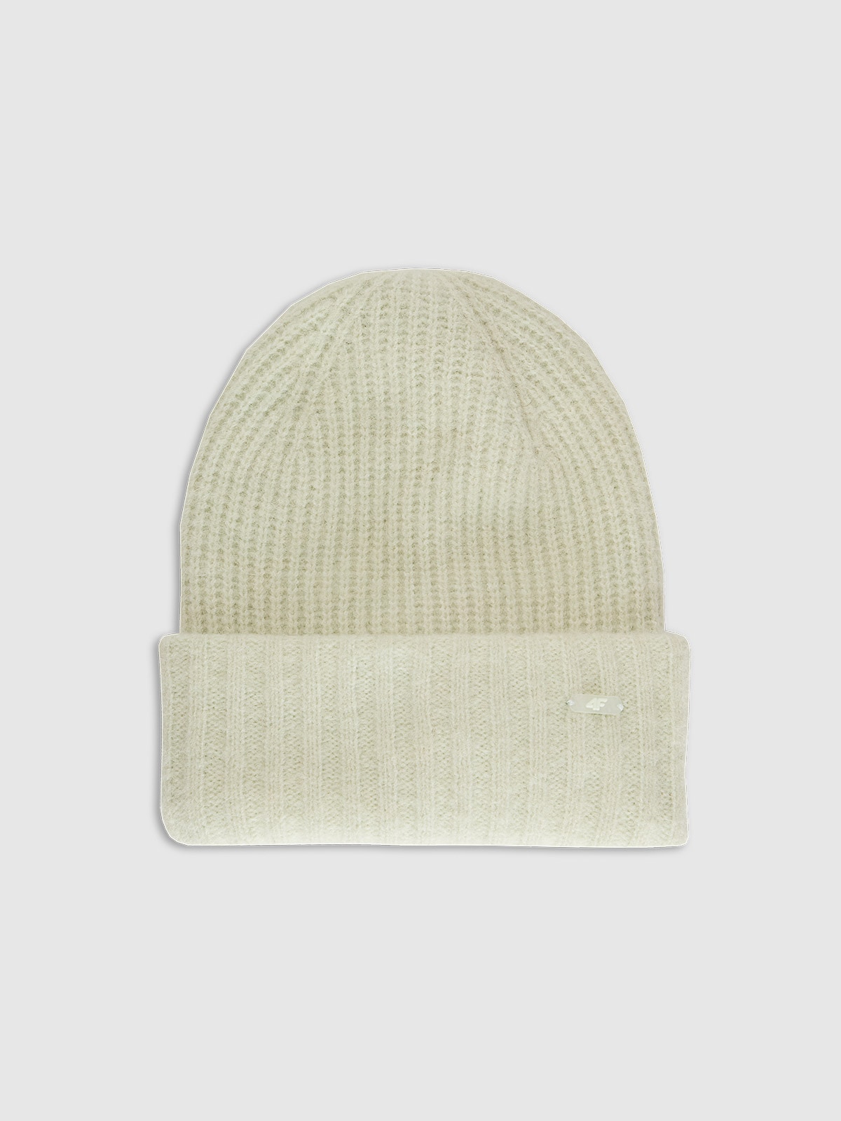 4F Czapka zimowa damska - turkusowa S