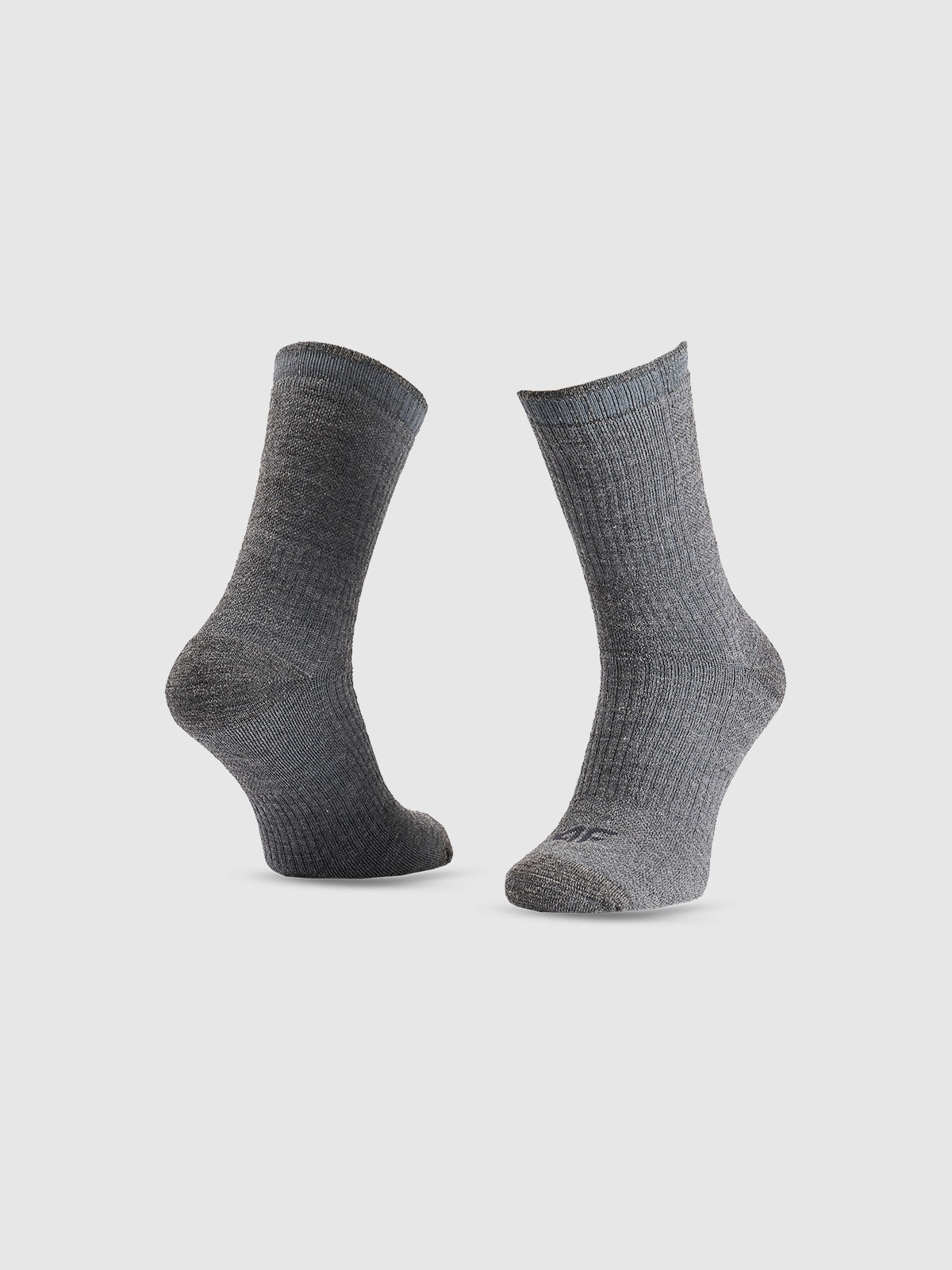 4F Skarpetki trekkingowe za kostkę męskie - szare 43-46