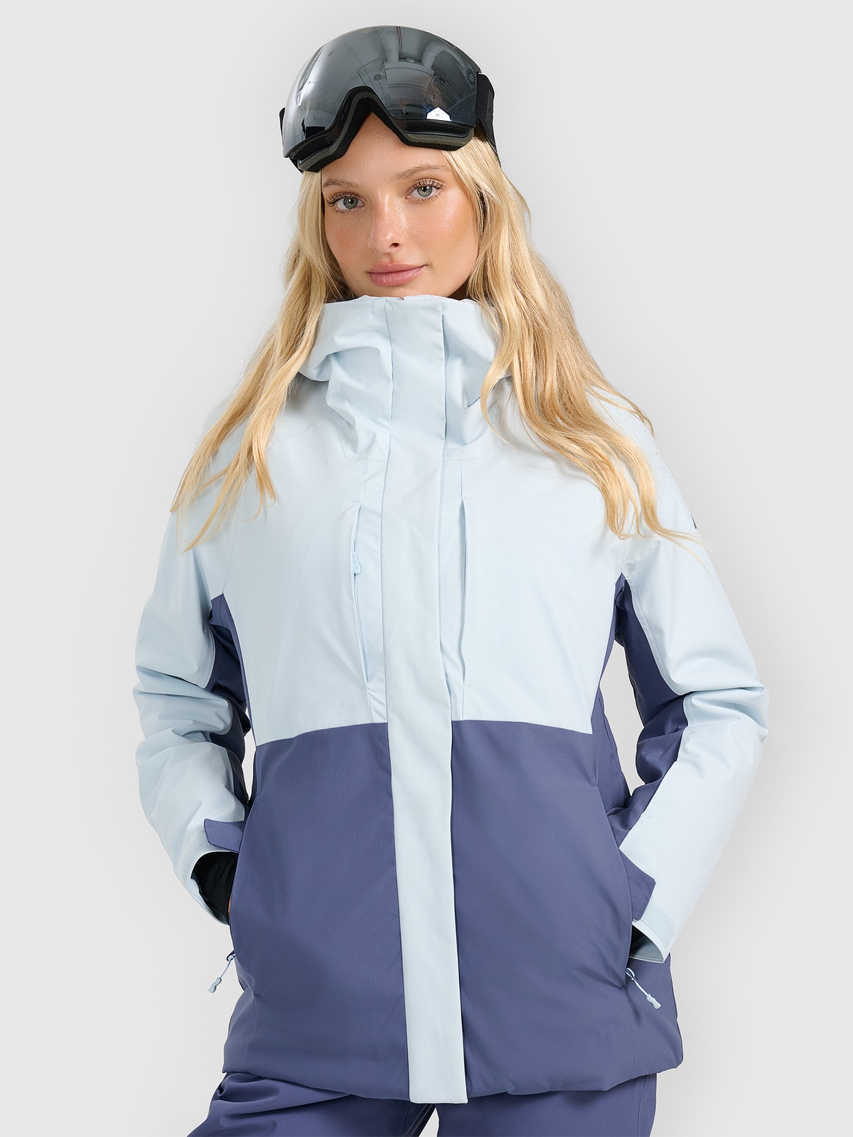 4F Kurtka narciarska membrana 8000 damska - niebieska XXL
