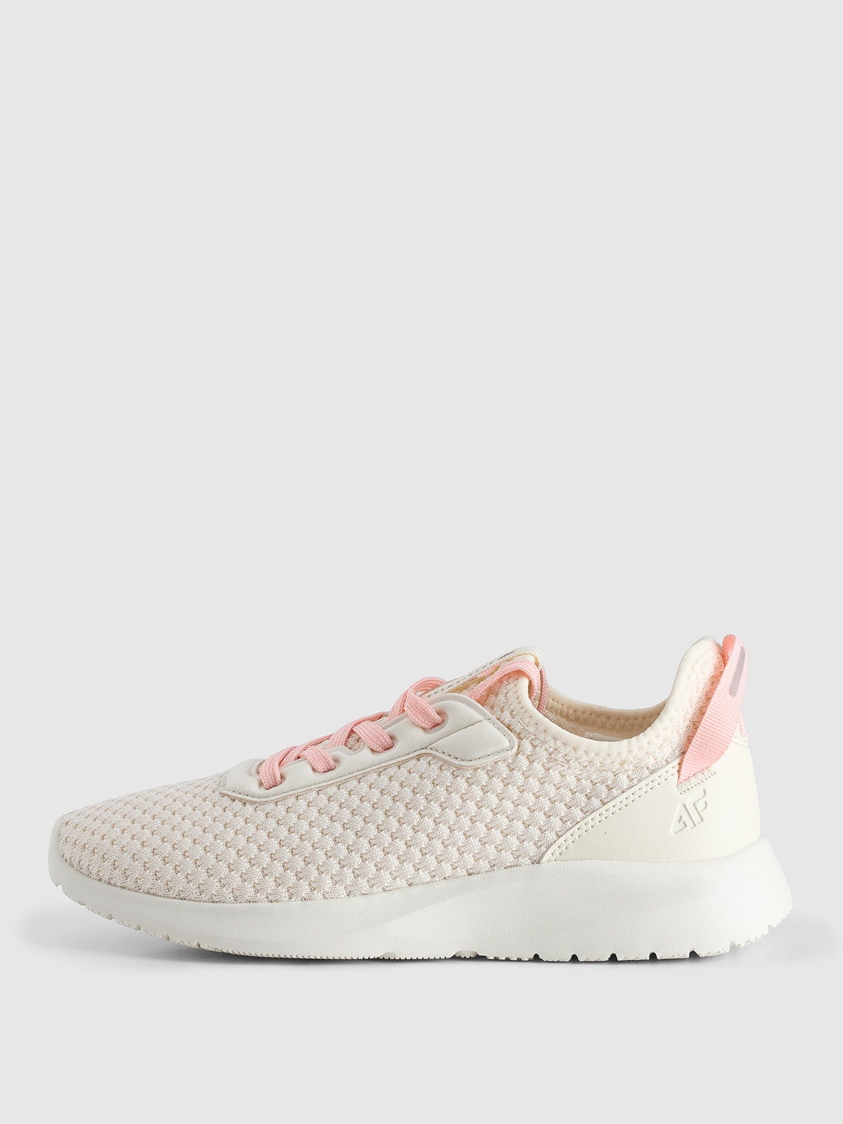 4F Buty sportowe z przewiewną cholewką dziecięce - różowe 37