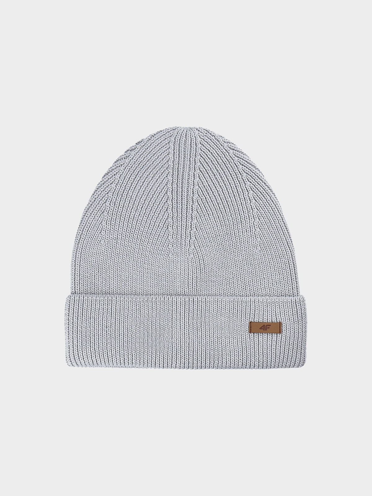 4F Czapka zimowa męska - szara M