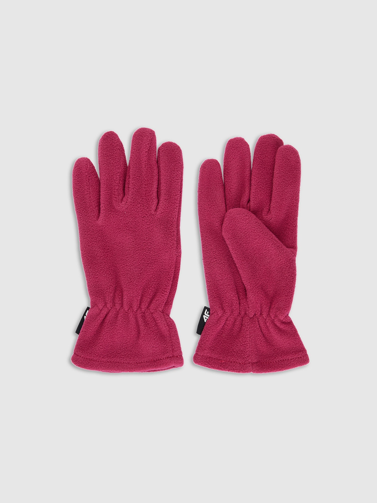 4F Rękawiczki polarowe dziecięce - różowe S/M