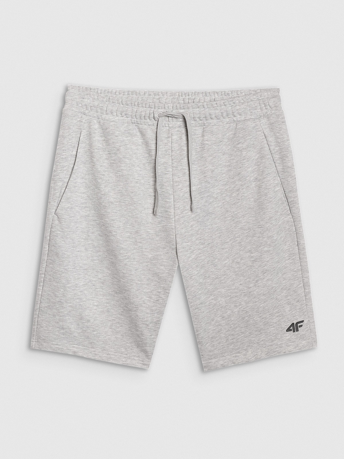 4F Spodenki dresowe regular męskie - szare XXL