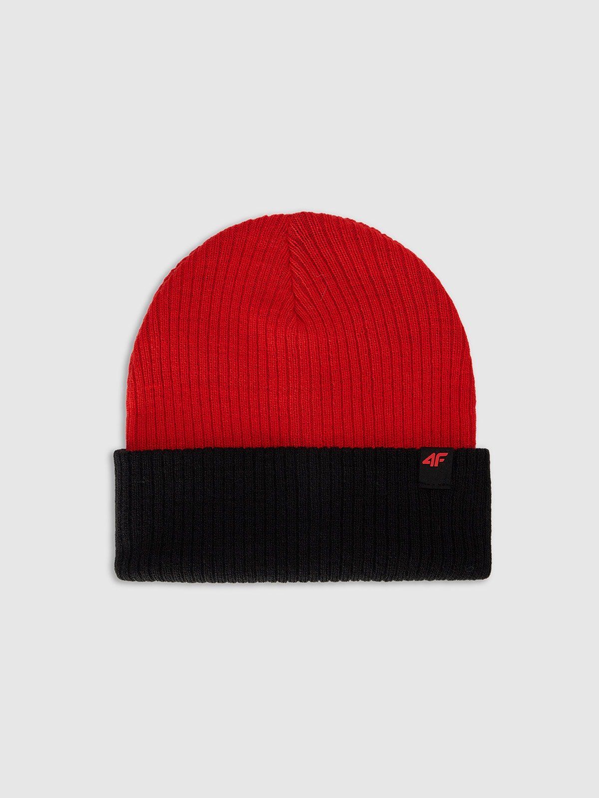 4F Czapka zimowa chłopięca - czarna Uniwersalny