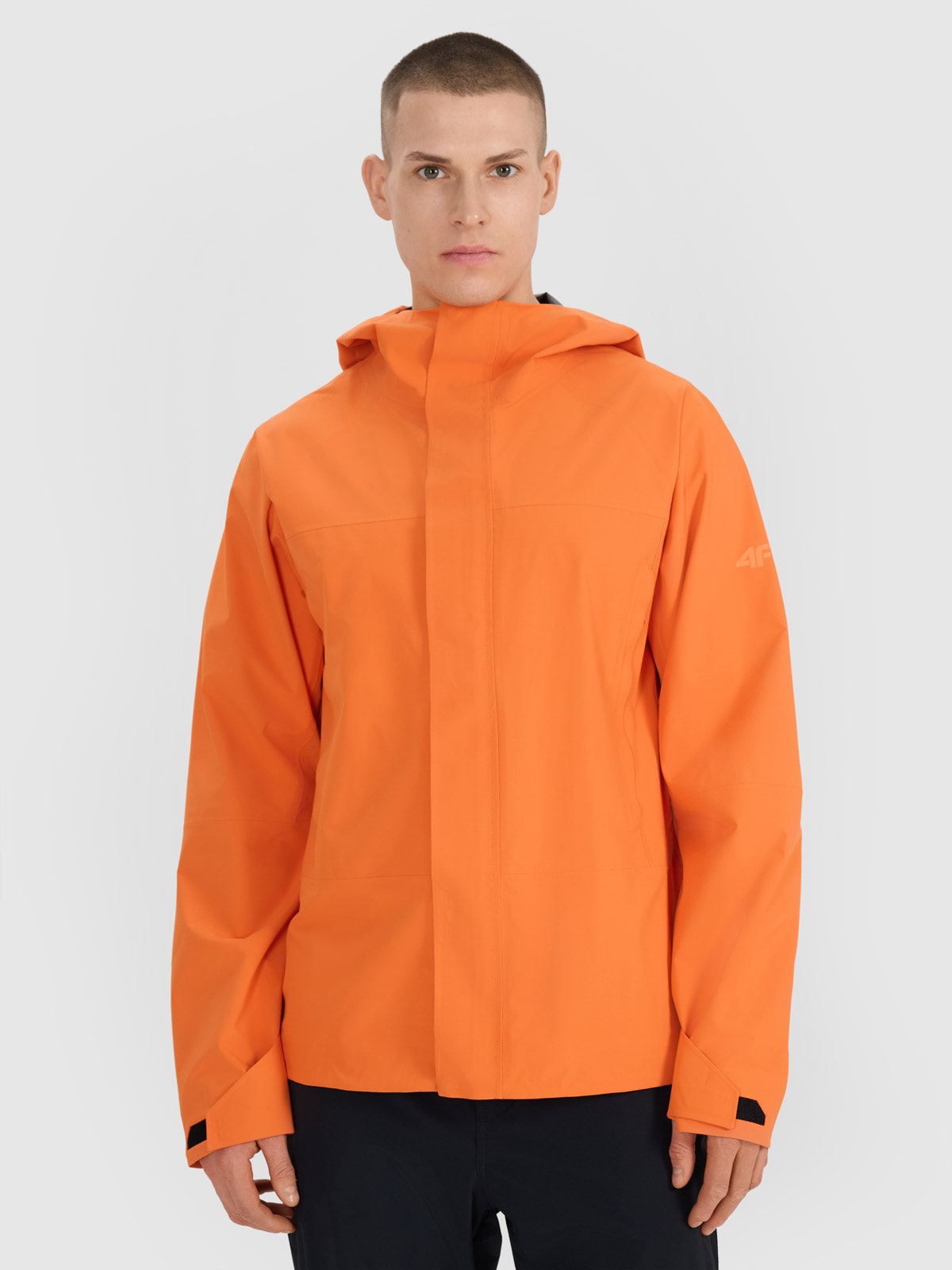 4F Kurtka trekkingowa membrana 15000 męska - pomarańczowa 3XL