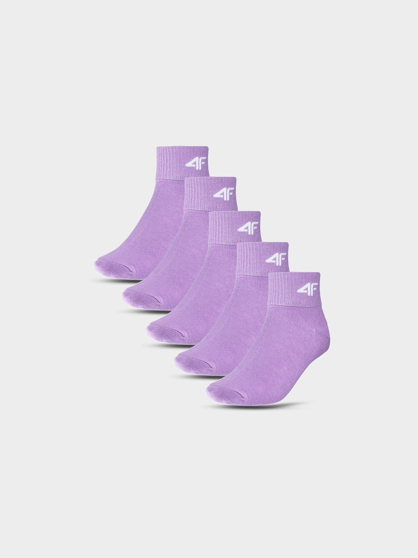 4F Skarpetki casual za kostkę (5-pack) dziecięce - multikolor 32-34