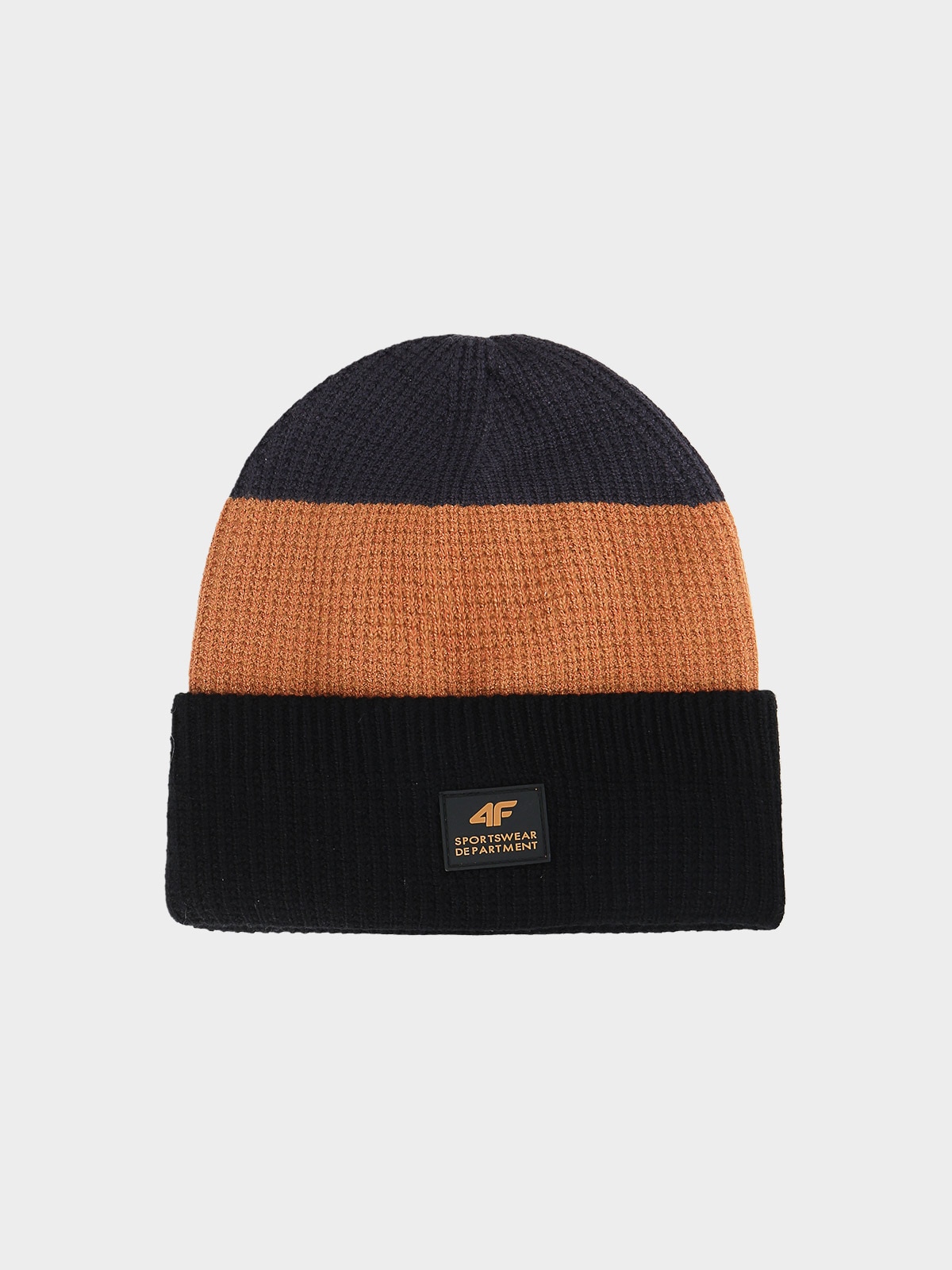 4F Czapka zimowa chłopięca - beżowa Uniwersalny