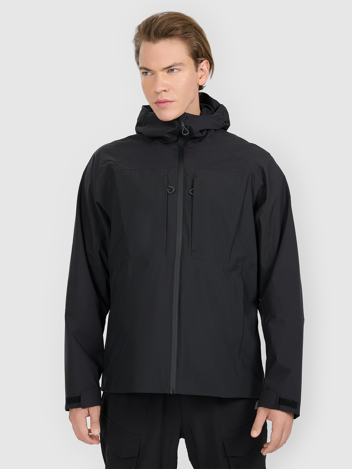 4F Kurtka trekkingowa membrana 10000 męska - czarna XL