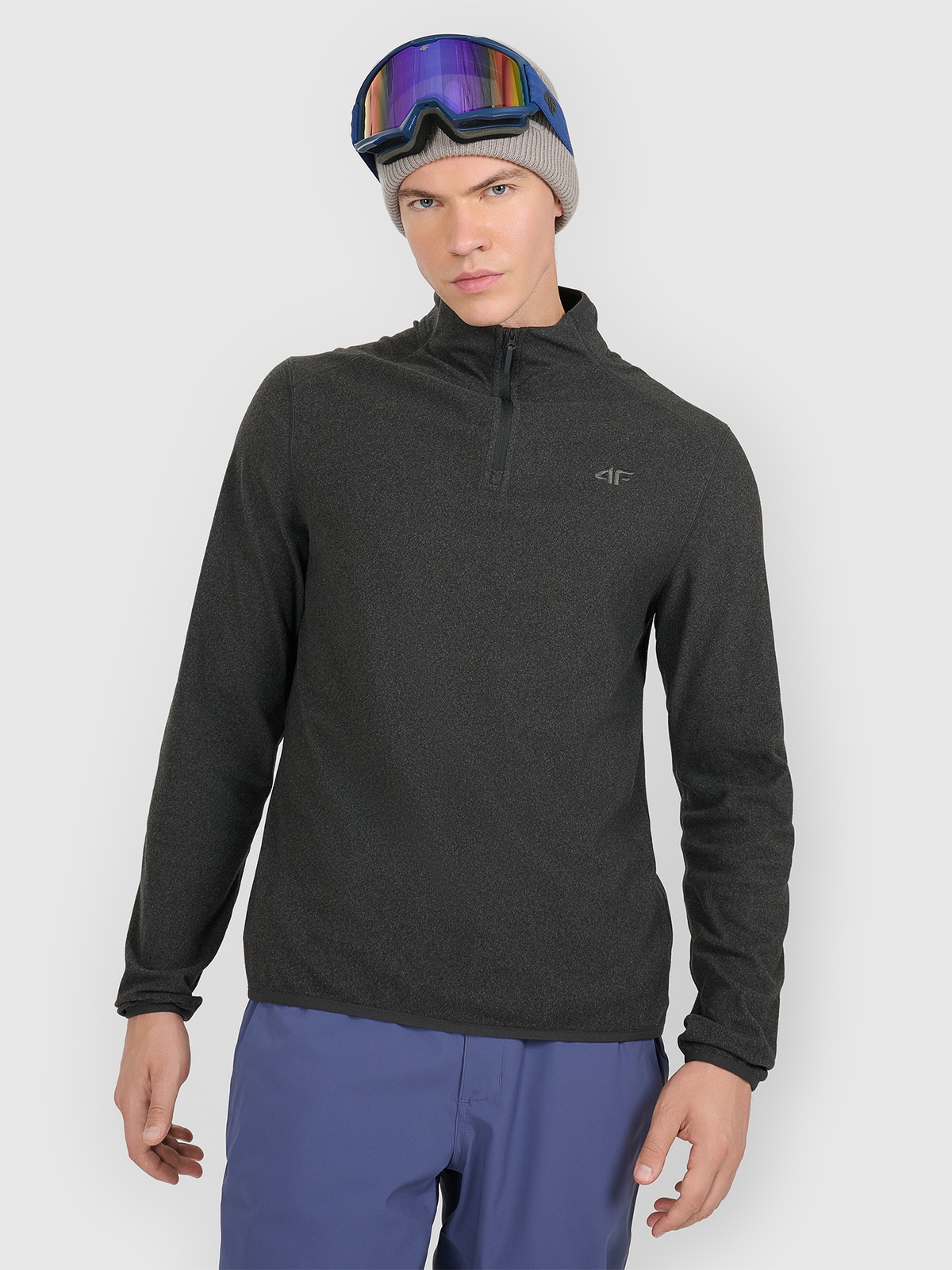 4F Bielizna termiczna polarowa (góra) męska - szara M