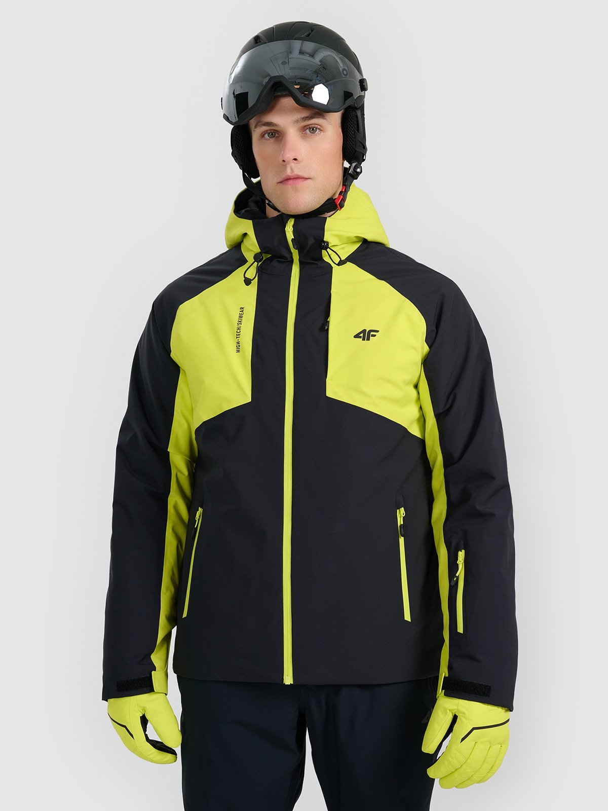 4F Kurtka narciarska membrana 8000 męska - zielona XL