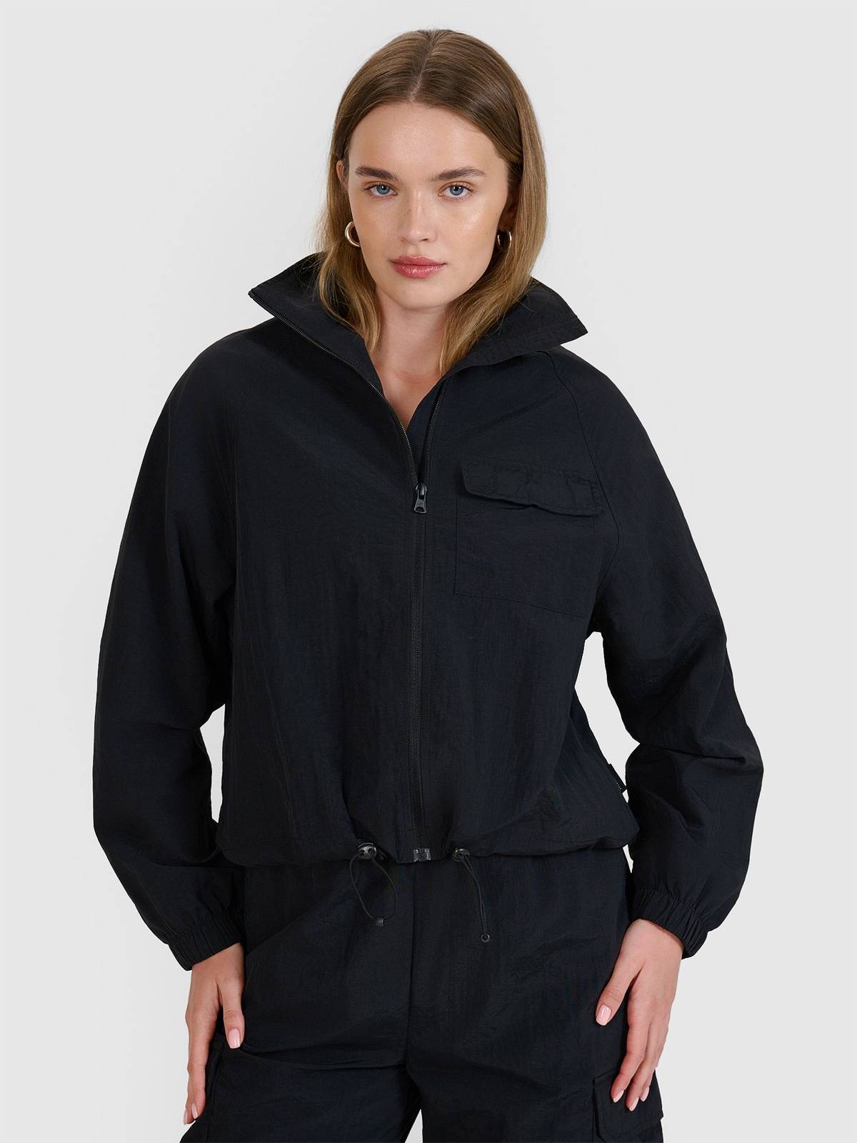 4F Kurtka przejściowa damska - czarna S