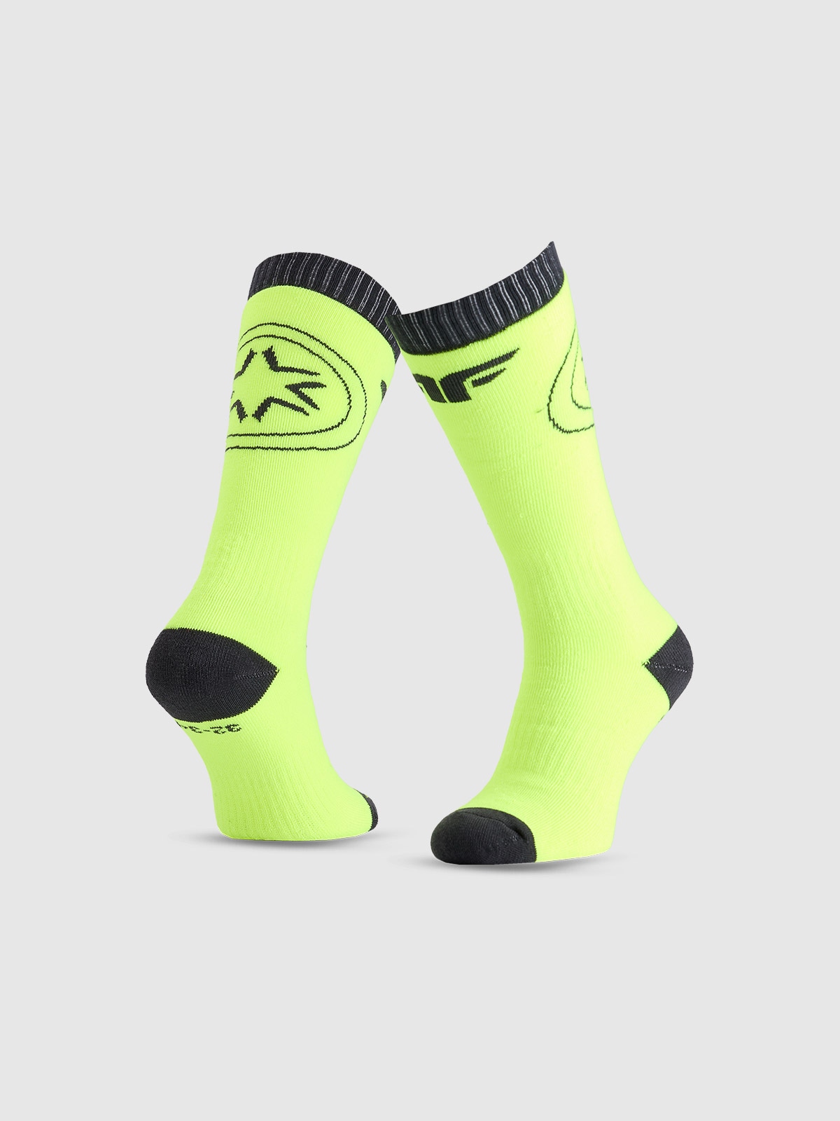 4F Skarpety narciarskie chłopięce - zielone 35-37