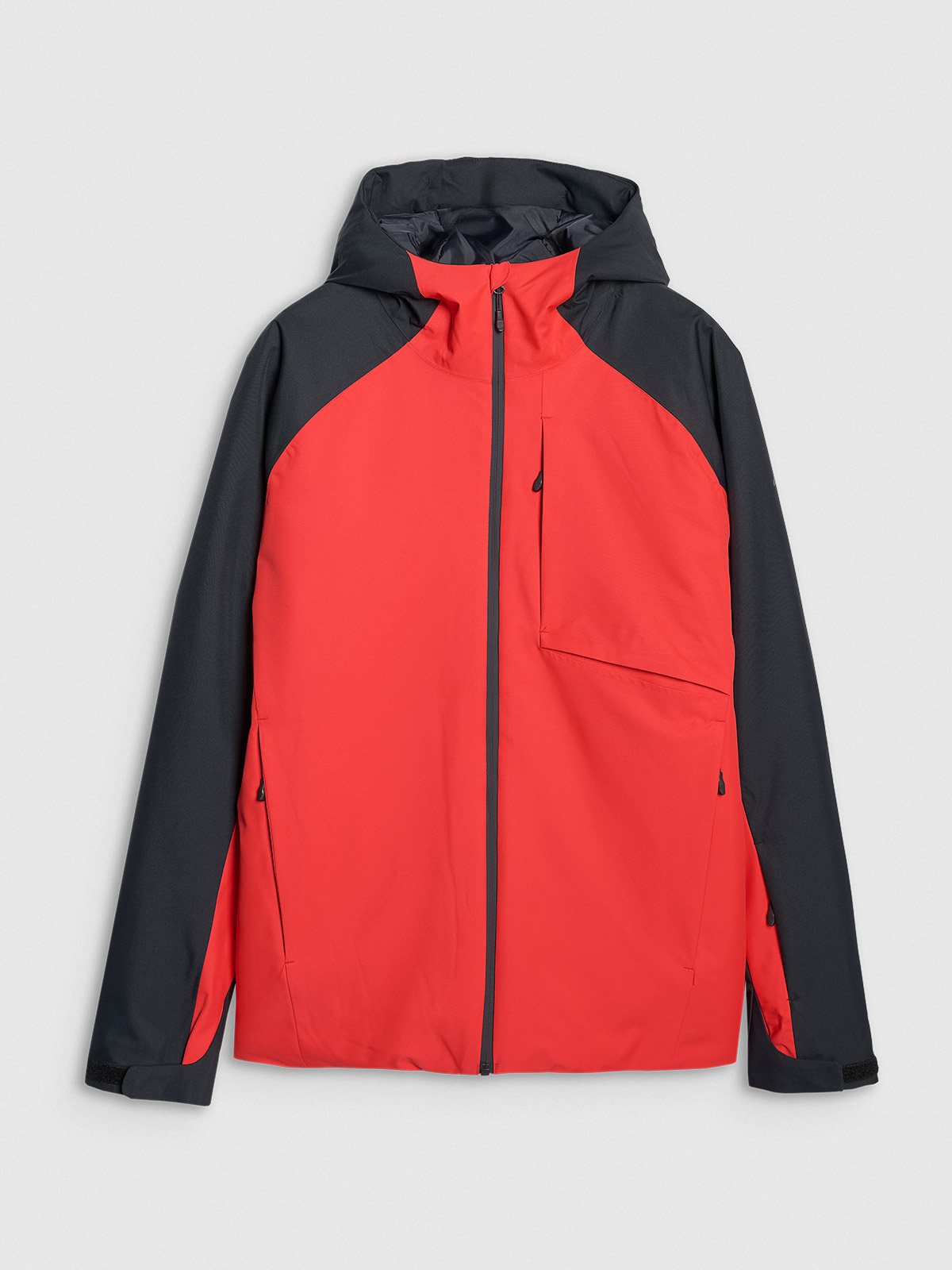 4F Kurtka narciarska membrana 5000 męska - czerwona 3XL