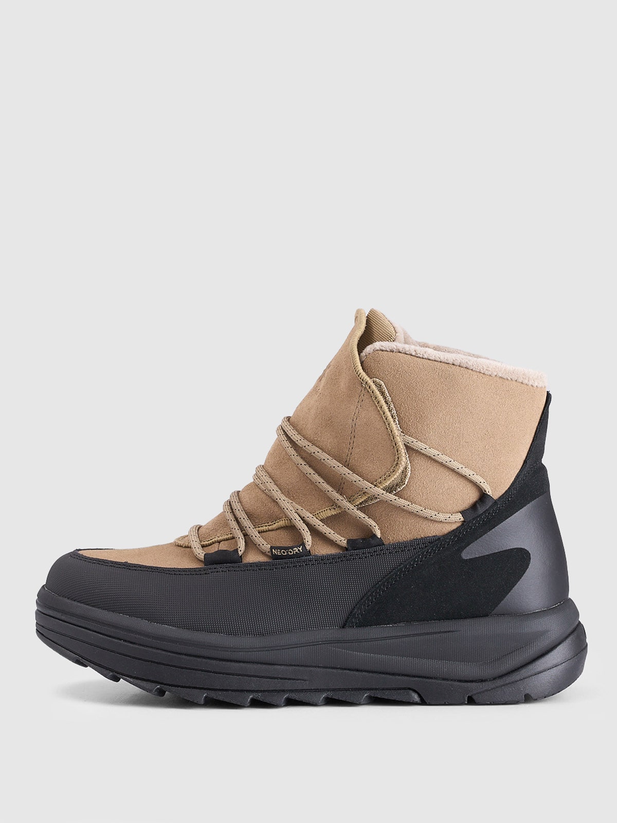 4F Buty zimowe śniegowce SNOWDROP z membraną damskie - beżowe 39